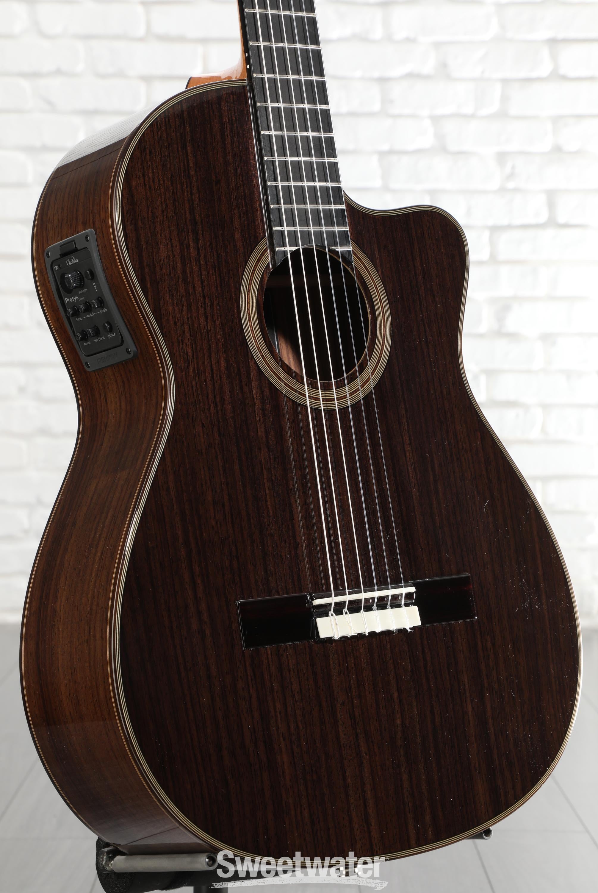 Photo of Cordoba Fusion 12 Rose II Acoustic Nylon Guitar - Rosewood