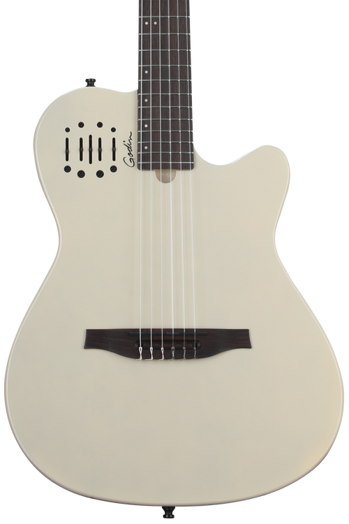 Godin Multiac Mundial Nylon Acoustic-electric Guitar - Ozark Cream