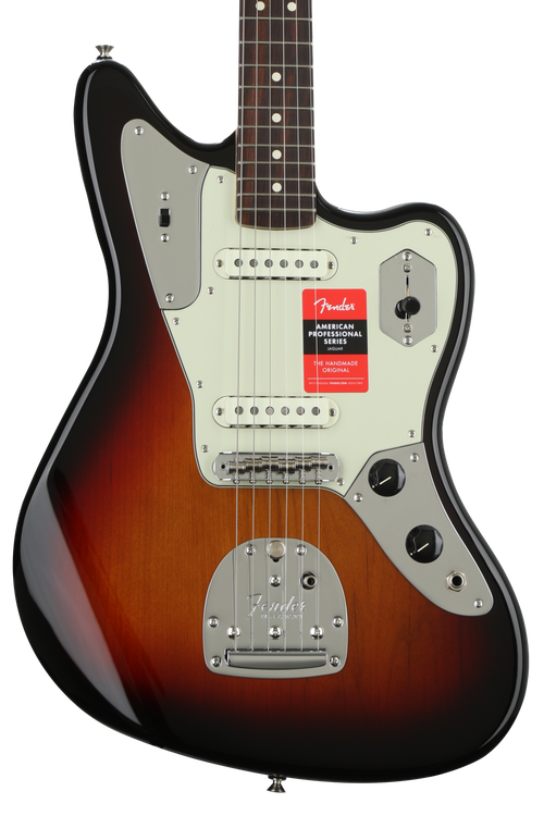 Fender American Professional Jaguar - 3-Color Sunburst with Fender American Professional Jaguar - 3-Color Sunburst with