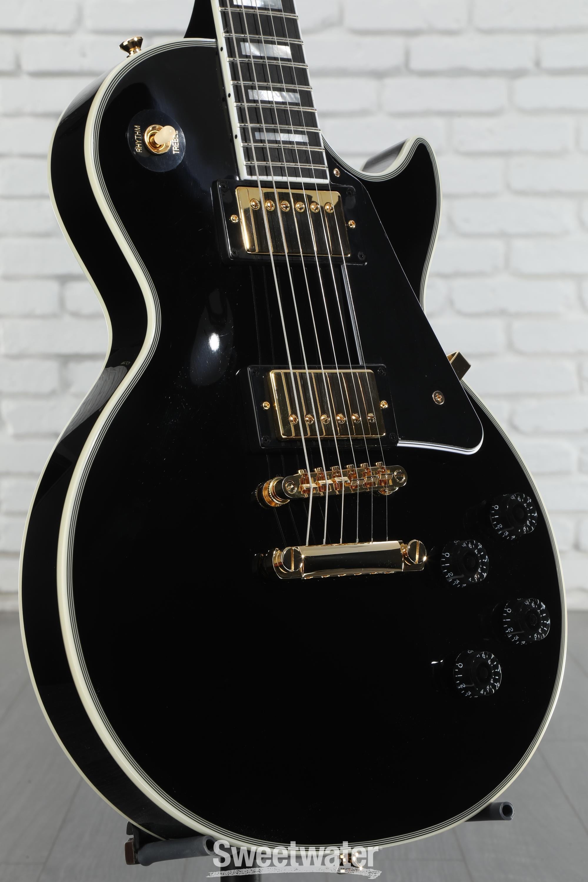 最大10%OFFクーポン Les Epiphone Paul Sweetwater | Ebony - Guitar Electric Custom ギター