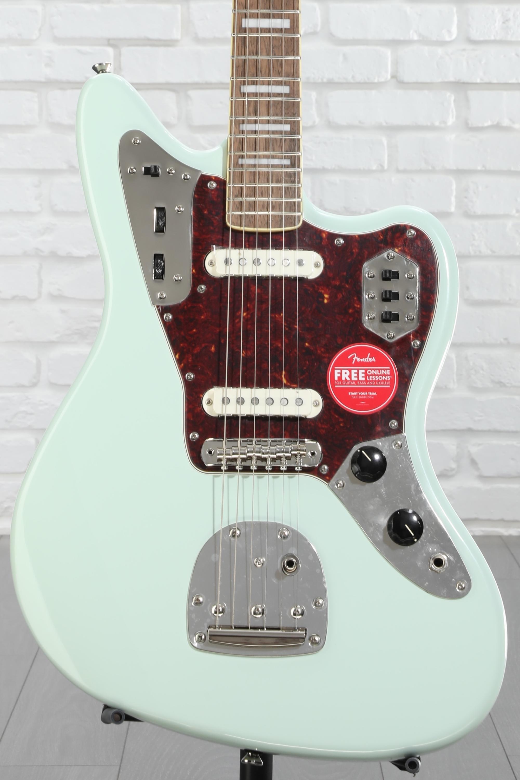 Squier Classic Vibe '70s Jaguar - Surf Green | Sweetwater
