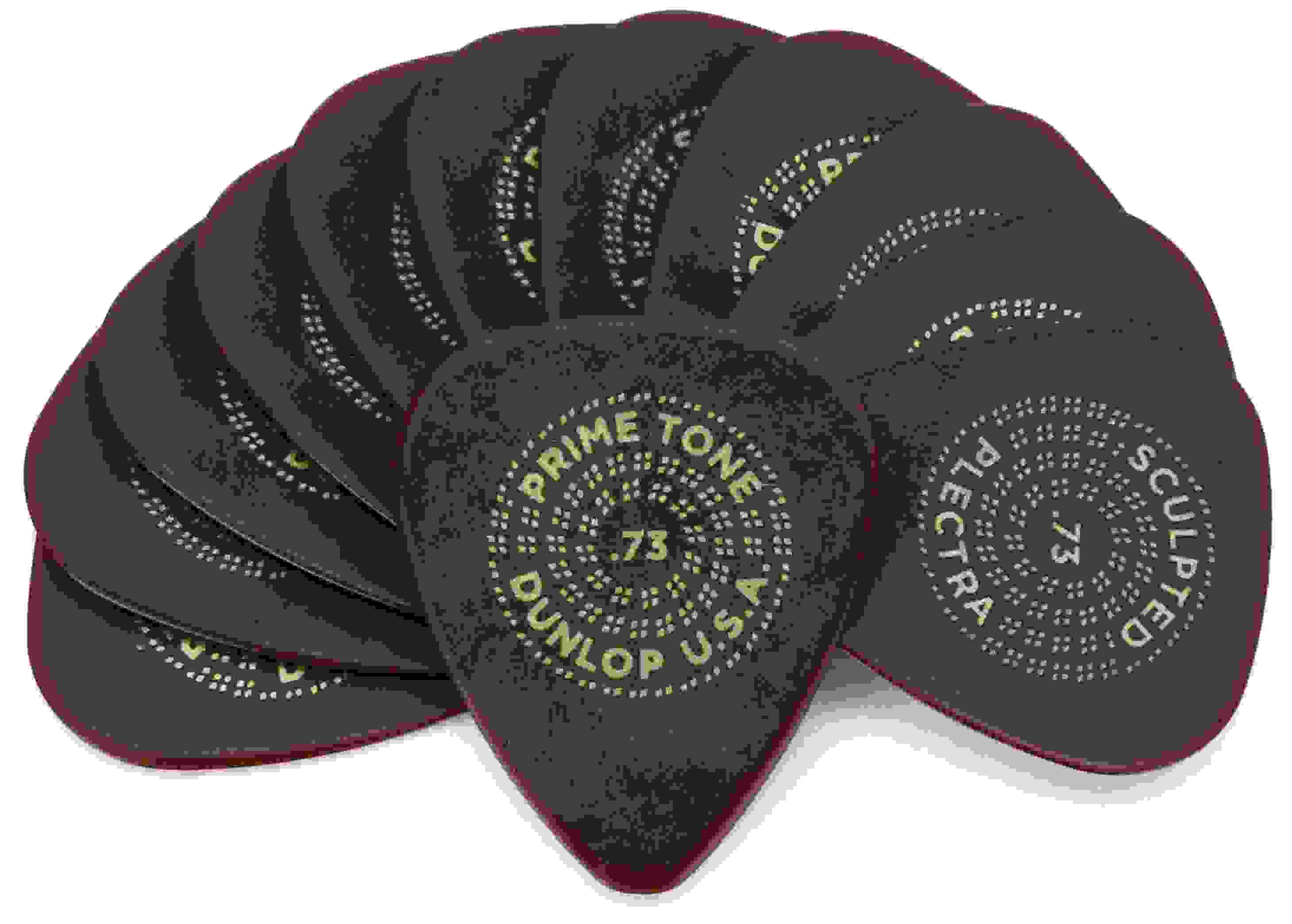 Dunlop 511R073 Primetone Standard Smooth Guitar Picks .73mm 12-pack