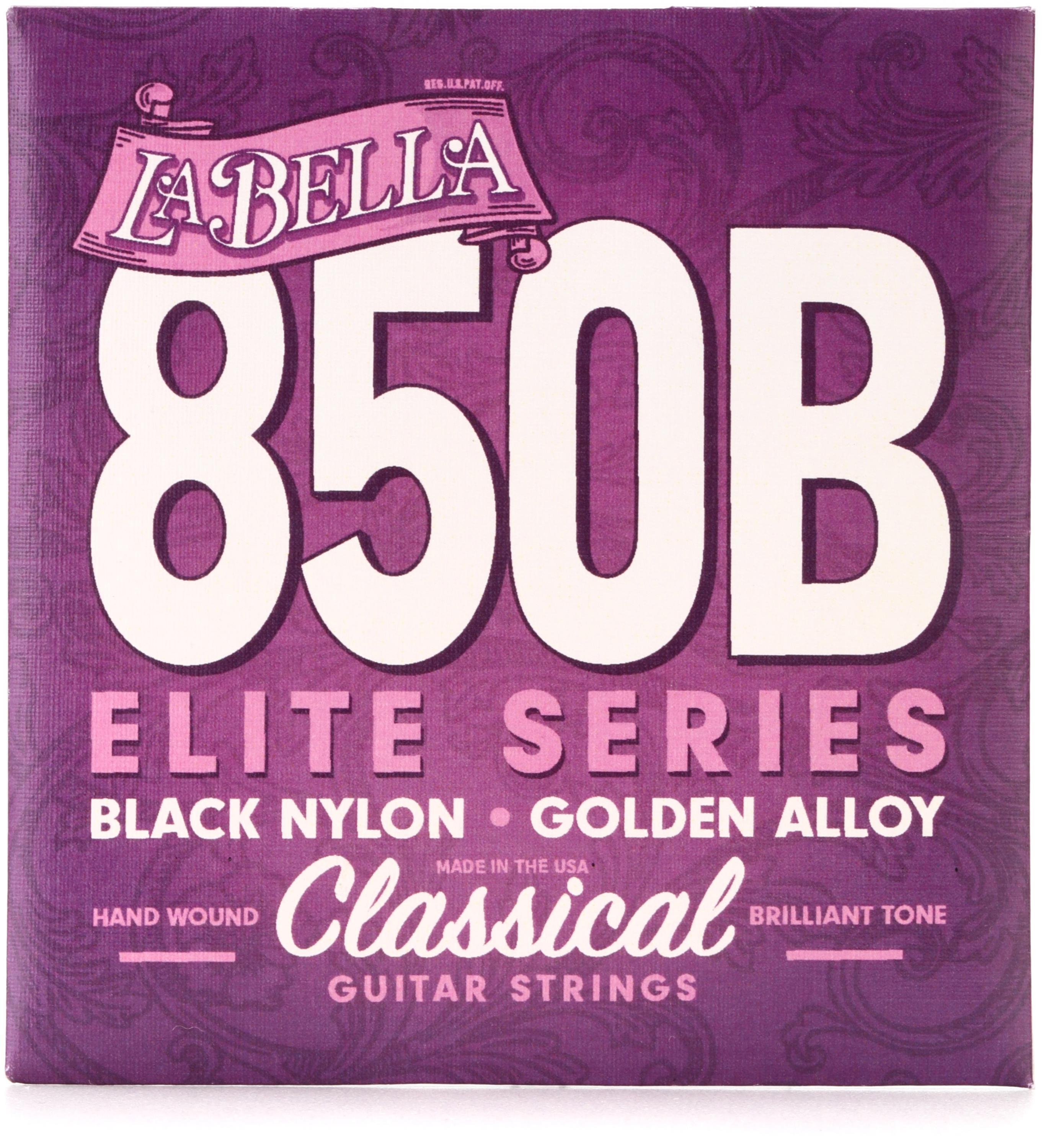 Photo of La Bella 850B Elite Series Classical Guitar Strings - .029-.041 Medium Tension