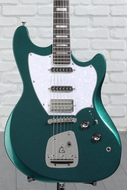 Guild Surfliner Deluxe Electric Guitar - Evergreen Metallic