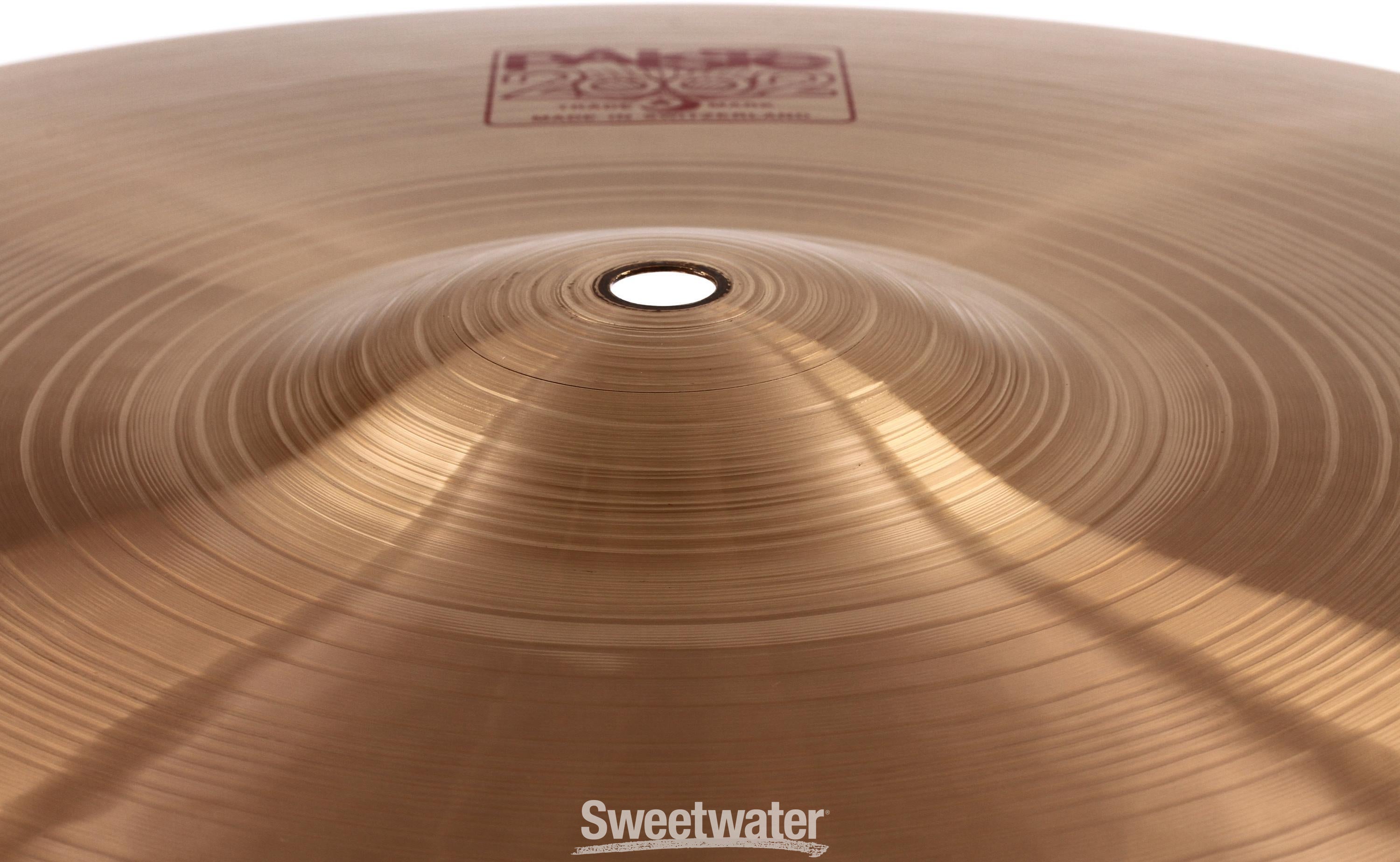 Paiste 16 inch 2002 Thin Crash Cymbal | Sweetwater