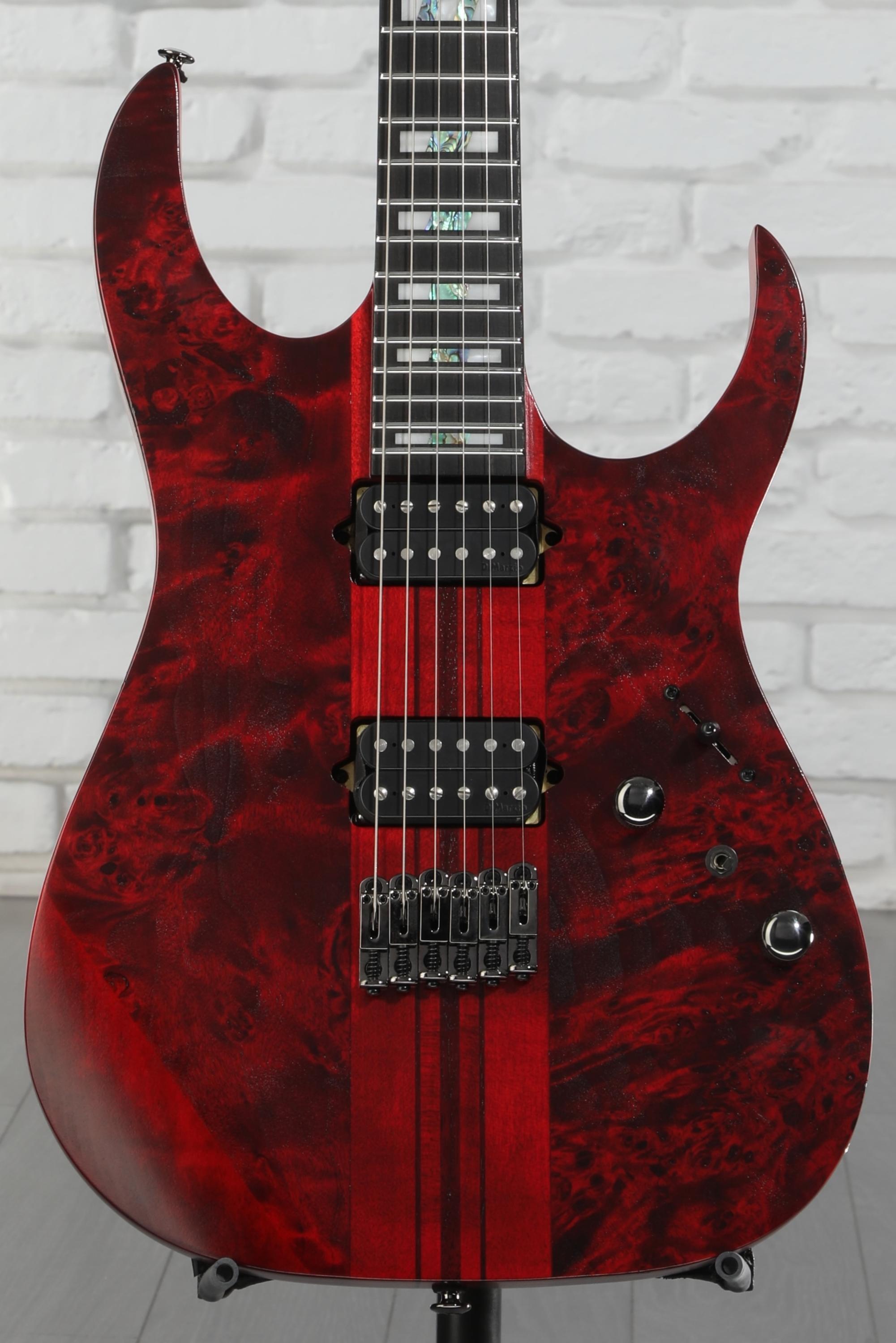 Ibanez Premium RGT1221PB Electric Guitar - Stained Wine Red
