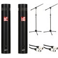 Photo of sE Electronics sE7 Small-diaphragm Condenser Microphone Bundle with Stands and Cables - Matched Pair