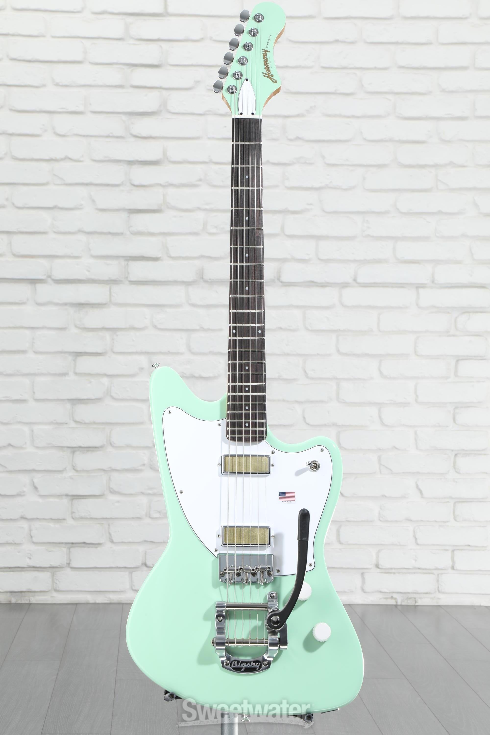 Harmony Silhouette Standard with Bigsby Vibrato - Slate