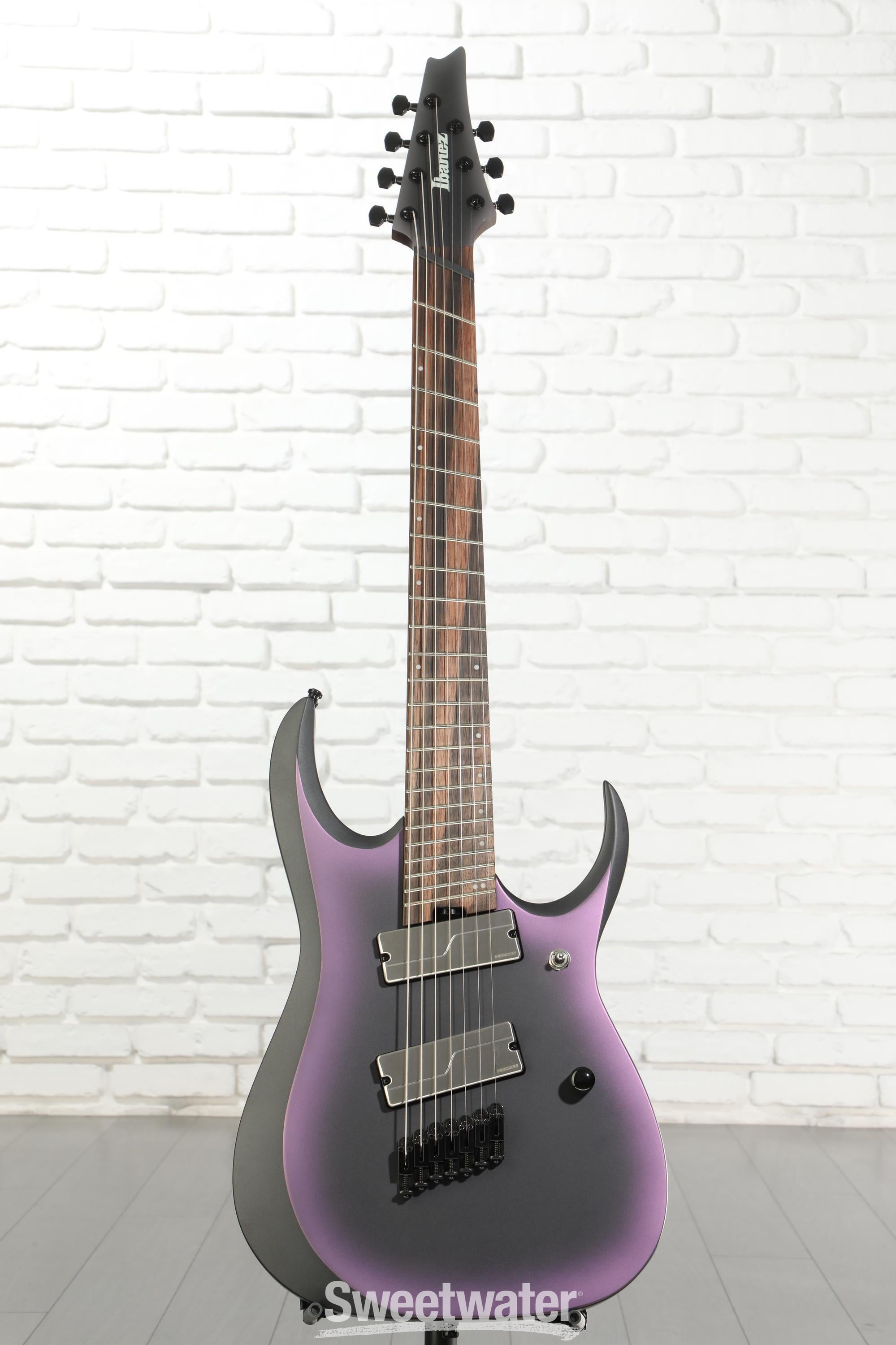 Ibanez Axion Label RGD71ALMS - Black Aurora Burst Matte | Sweetwater