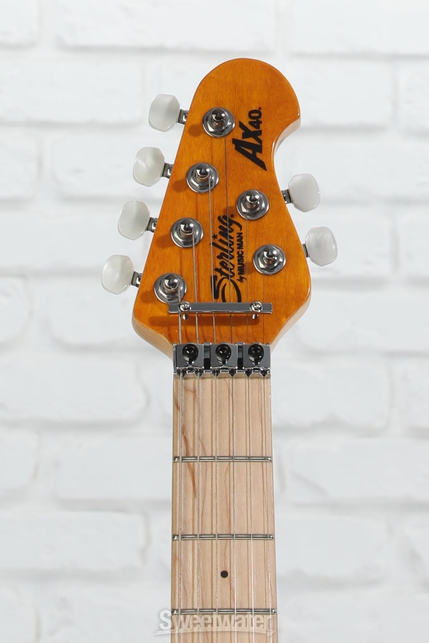 sterling by Music Man Axis トランスゴールド SBMM SUB Axis Flame Trans Gold – Motor City Guitar