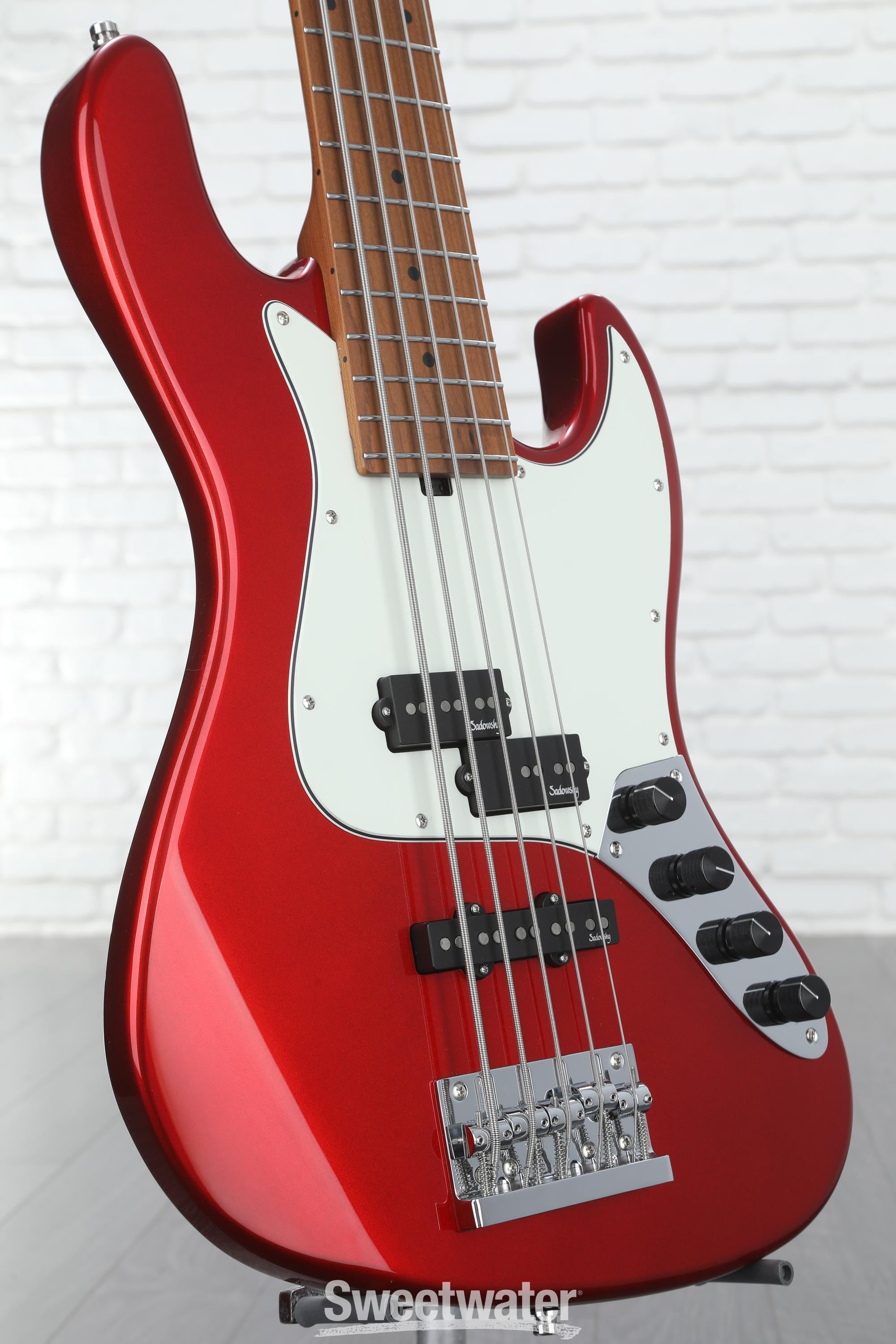 Sadowsky MetroExpress 21-fret Hybrid PJ 5-string Bass - Candy
