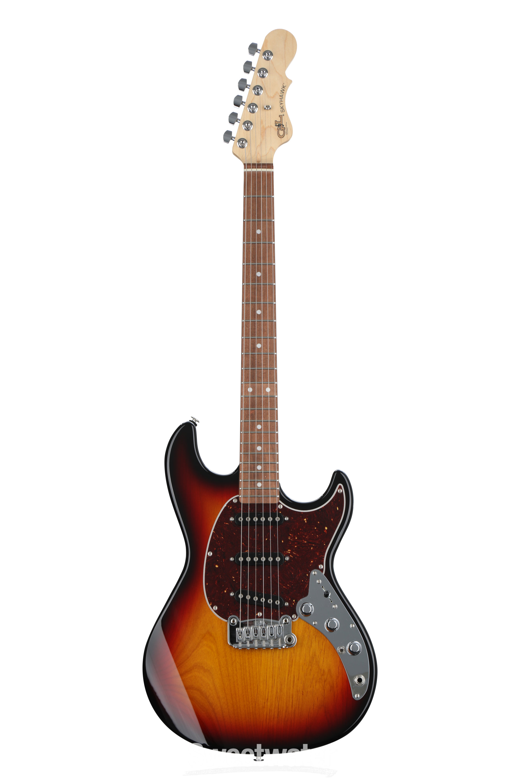 G&L Fullerton Deluxe Skyhawk Electric Guitar - 3-Tone