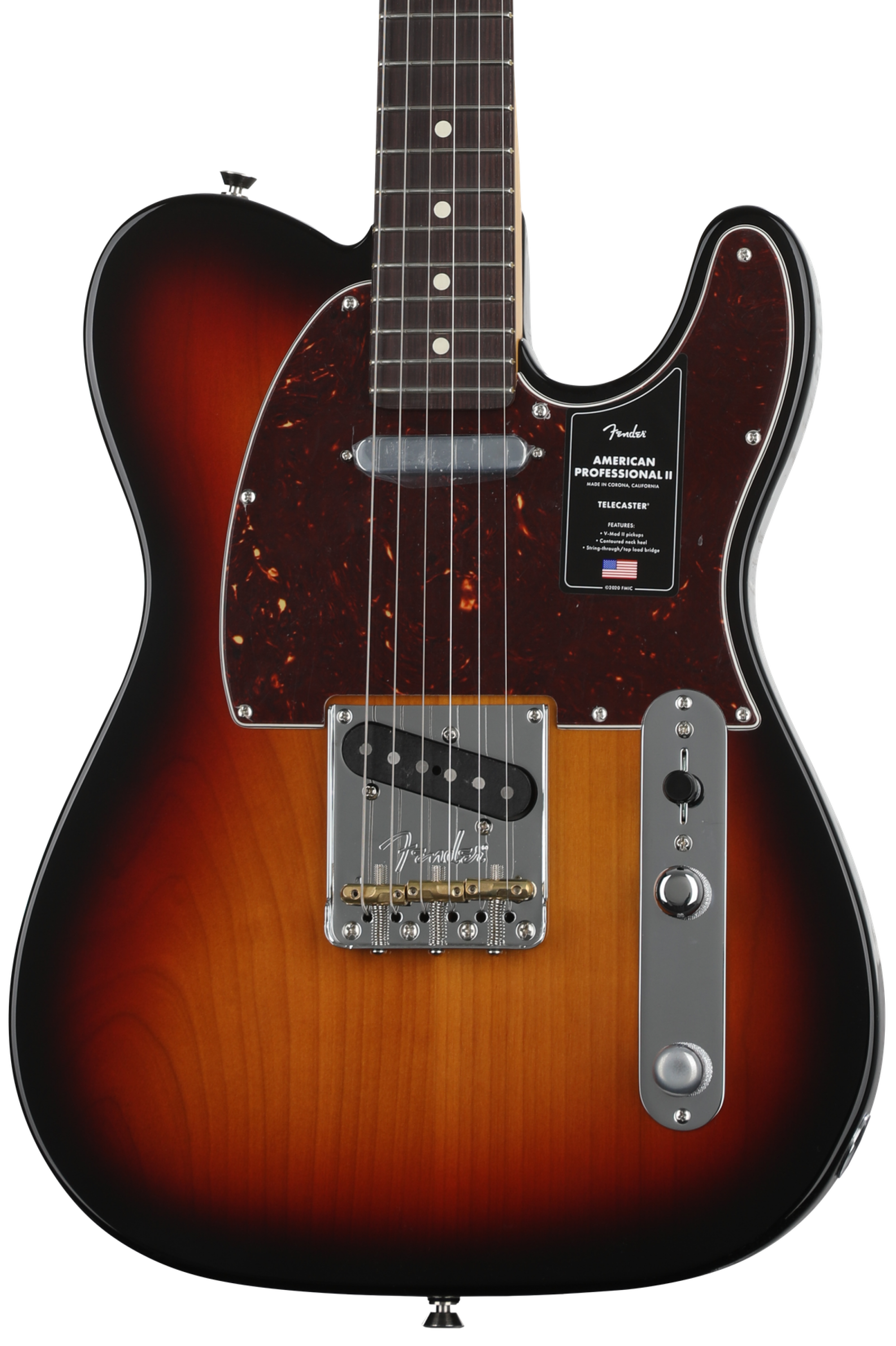Fender American Professional II Telecaster - 3-color Sunburst with