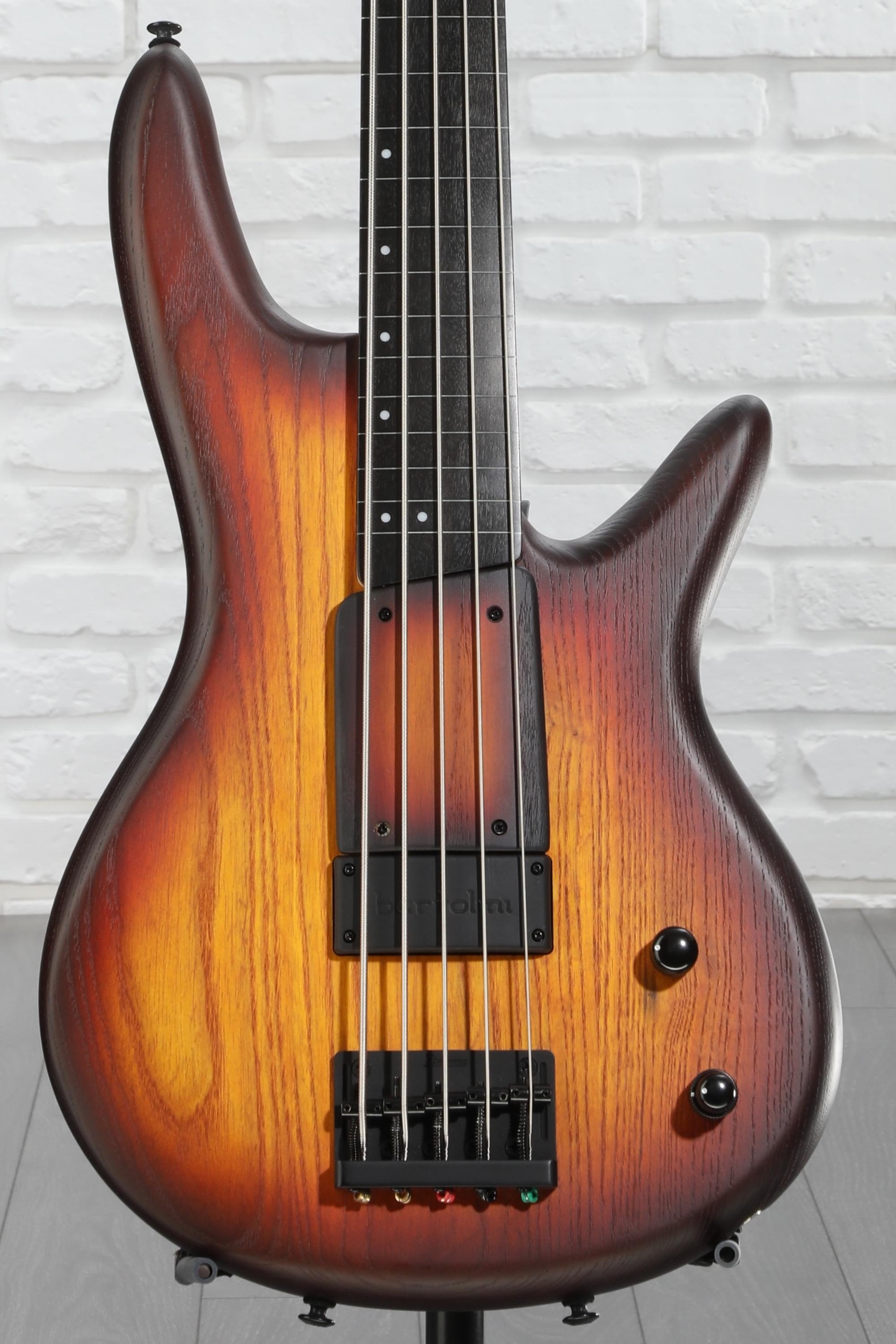 Ibanez Gary Willis Signature GWB205 Fretless Bass Guitar - Tequila