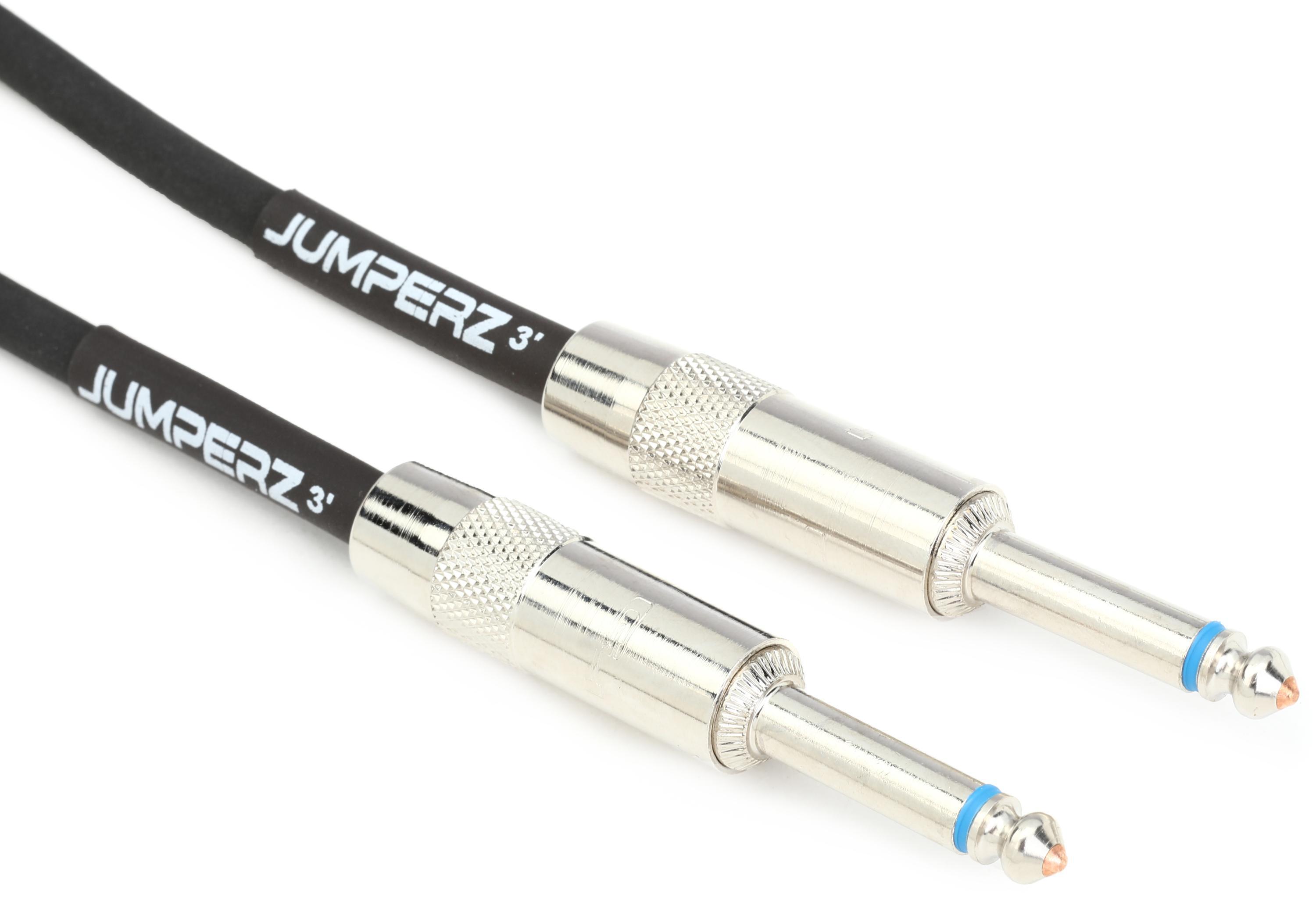 Photo of JUMPERZ Blue Line Instrument Patch Cable - 3 feet