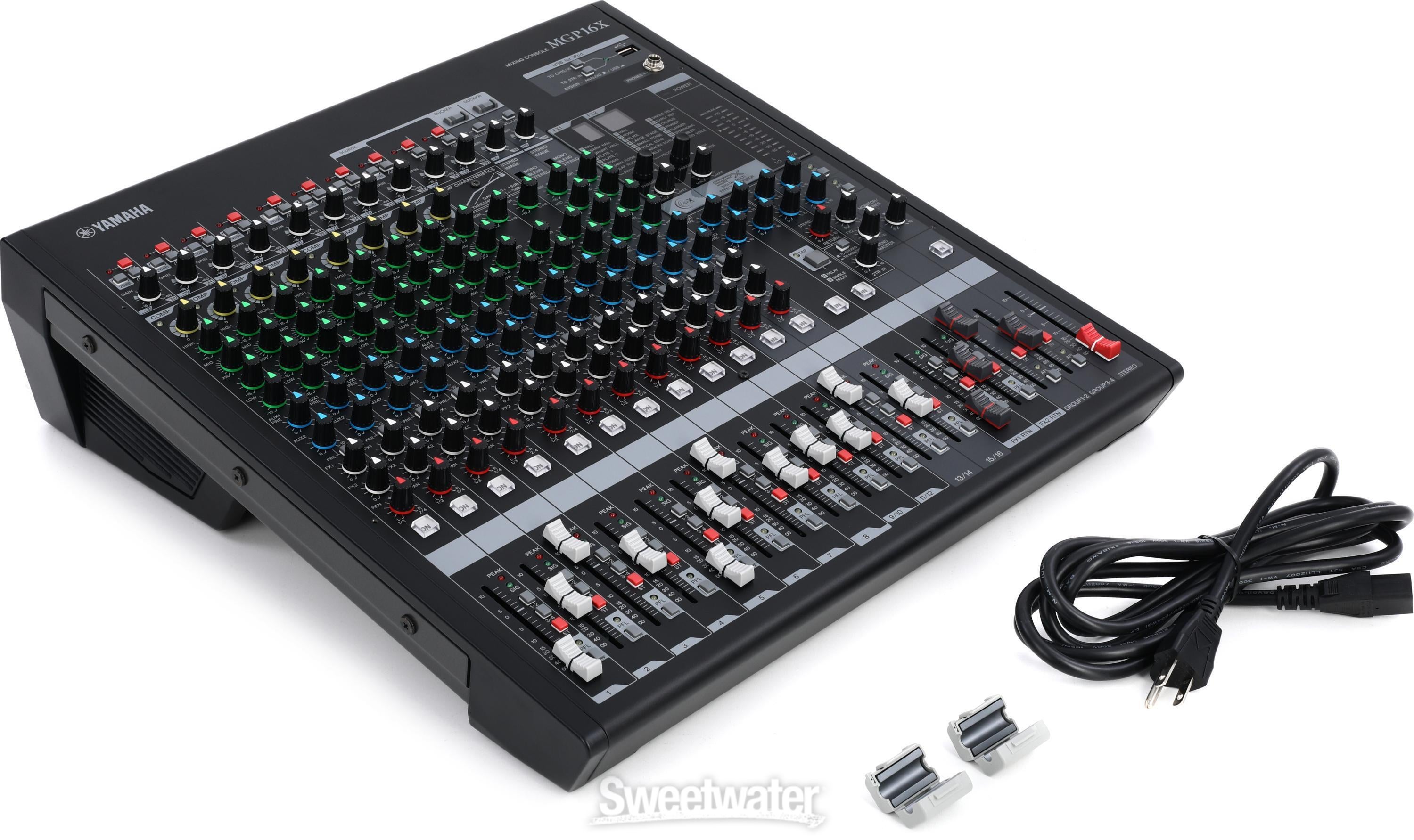 Yamaha MGP16X 16-channel Mixer with USB and FX | Sweetwater