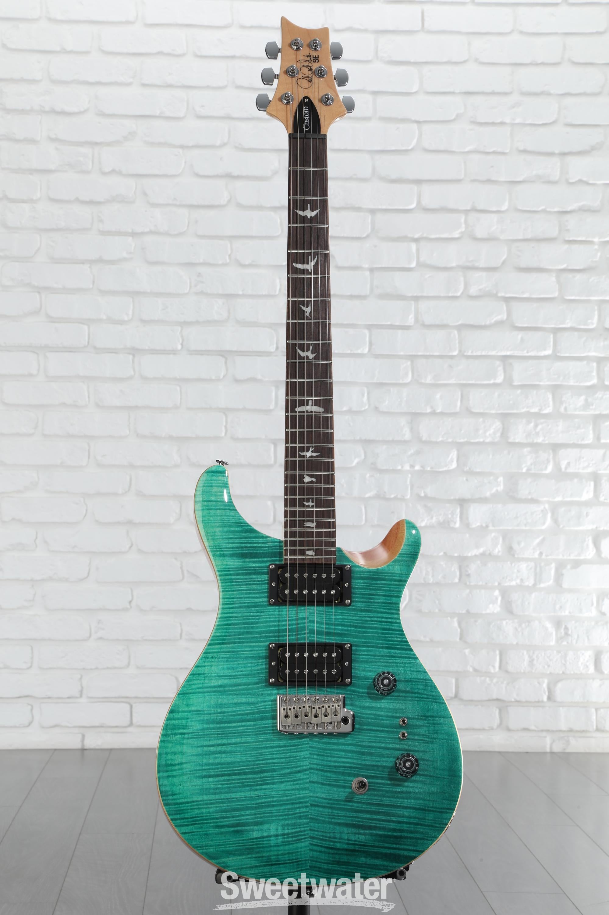 PRS SE Custom 24-08 Electric Guitar - Turquoise | Sweetwater