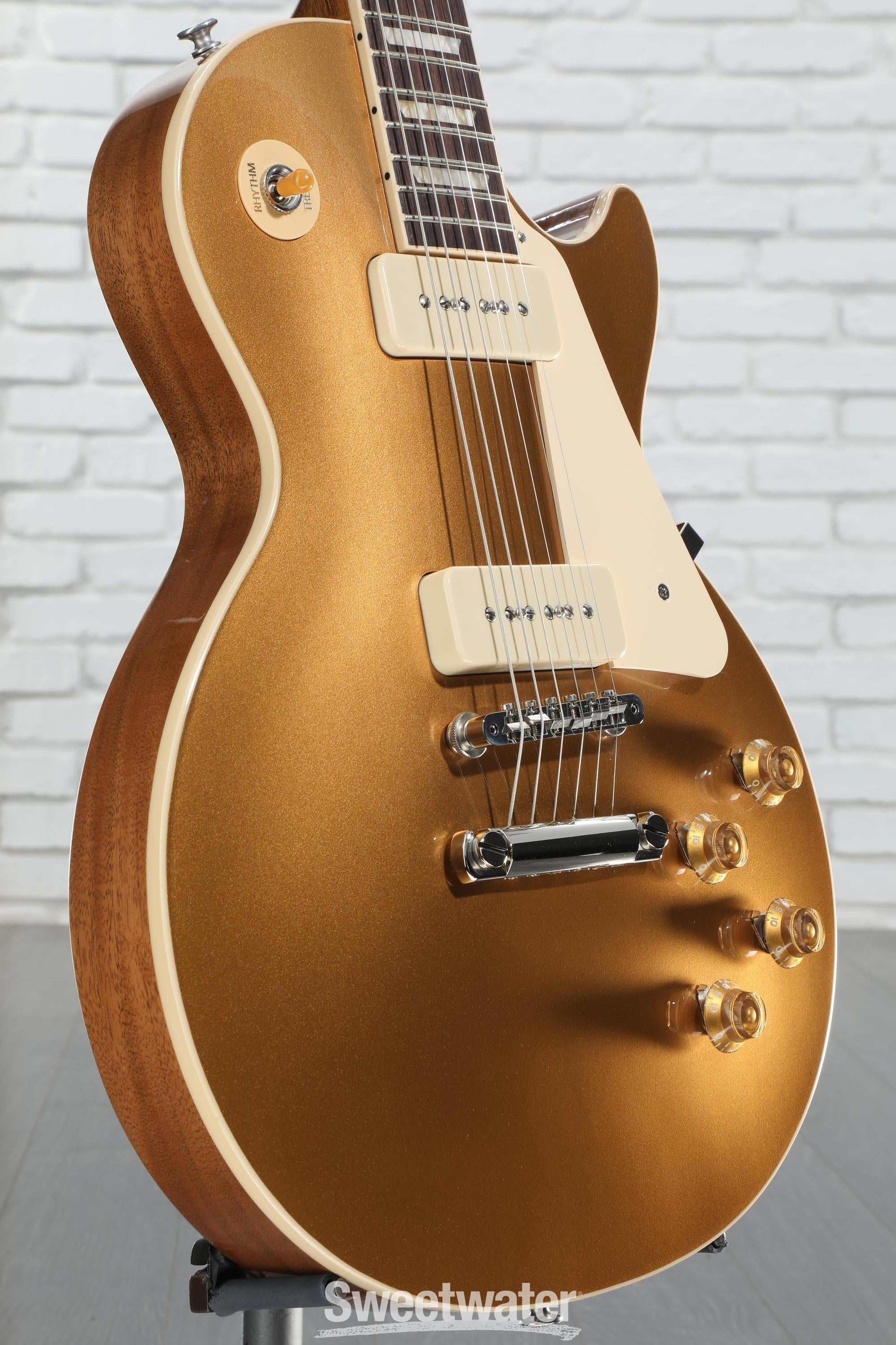 Gibson Les Paul Standard '50s P90 Electric Guitar - Gold Top Gibson Les Paul Standard '50s P90 Electric Guitar - Gold Top