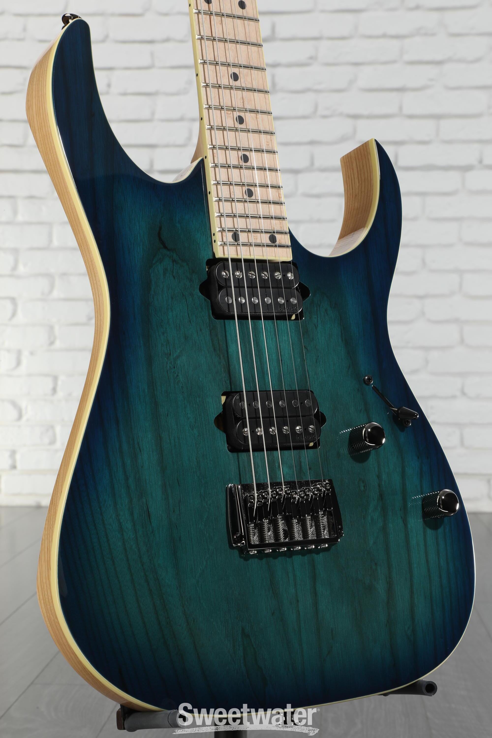 Ibanez Prestige RG652AHMFX - Nebula Green Burst | Sweetwater