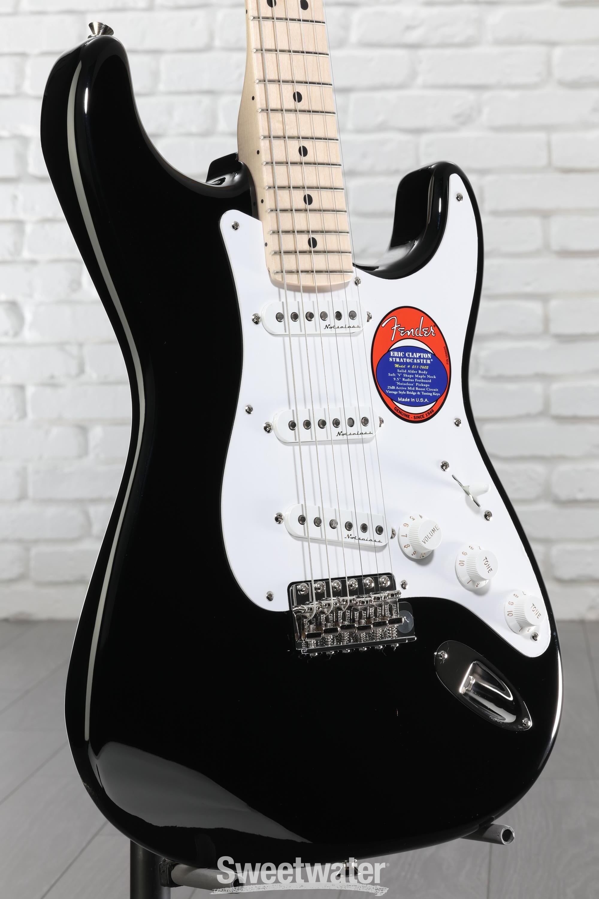 Fender Eric Clapton Stratocaster - Black with Maple Fingerboard