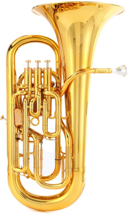 Besson Prestige BE2052-8G-0 Compensating Euphonium - Gold Lacquer