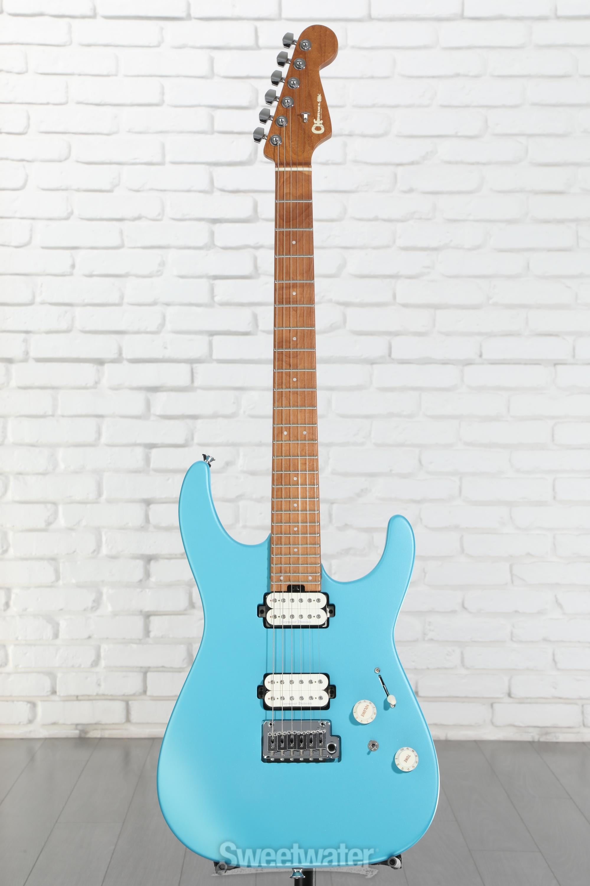 ほぼ新品CHARVEL Pro-Mod DK24 HH 2PT Blue Dinky™ (DK) :: Pro-Mod DK24 HH 2PT CM, Caramelized Maple