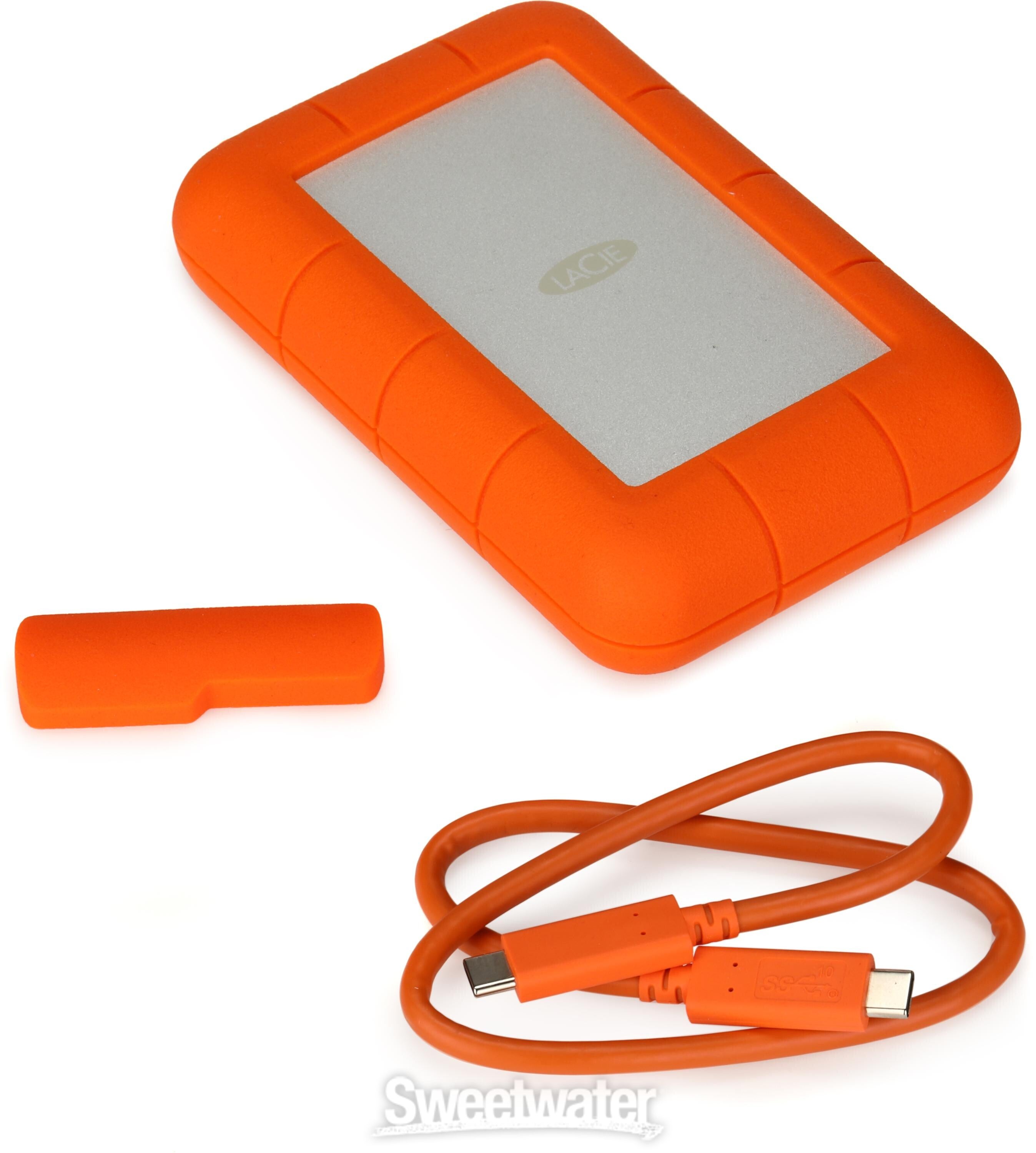 LaCie Rugged RAID Pro 4TB Portable Hard Drive with SD Card Reader