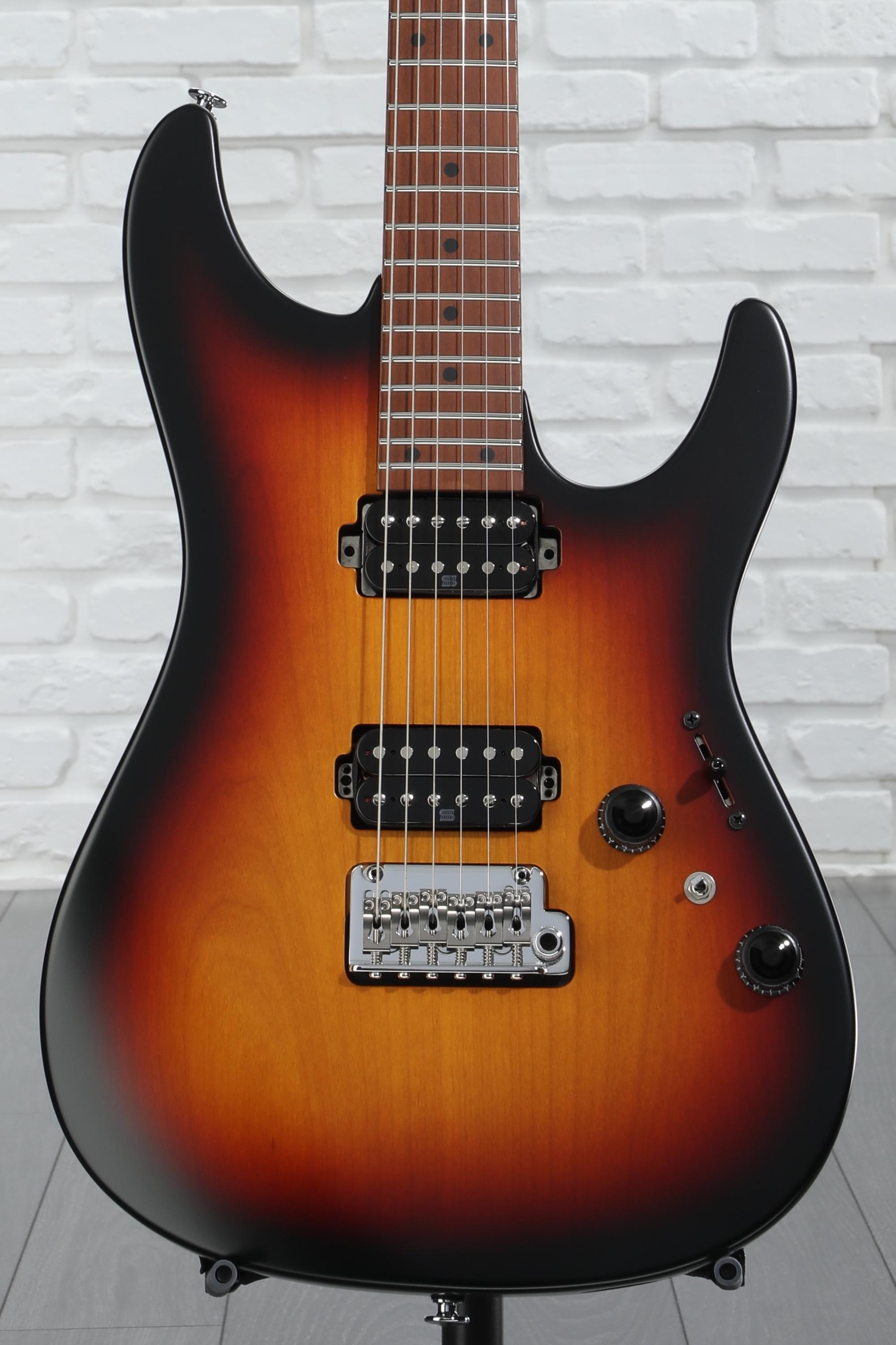 Ibanez AZ2402 Prestige HH Roasted Maple Neck –Tri-Fade Burst