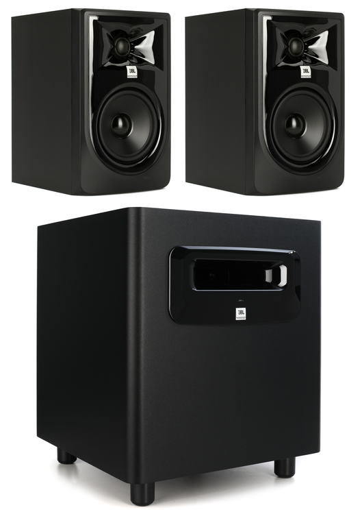 JBL 305P MkII 5-inch Powered Studio Monitor Pair with LSR310S 10 JBL 305P MkII 5-inch Powered Studio Monitor Pair with LSR310S 10