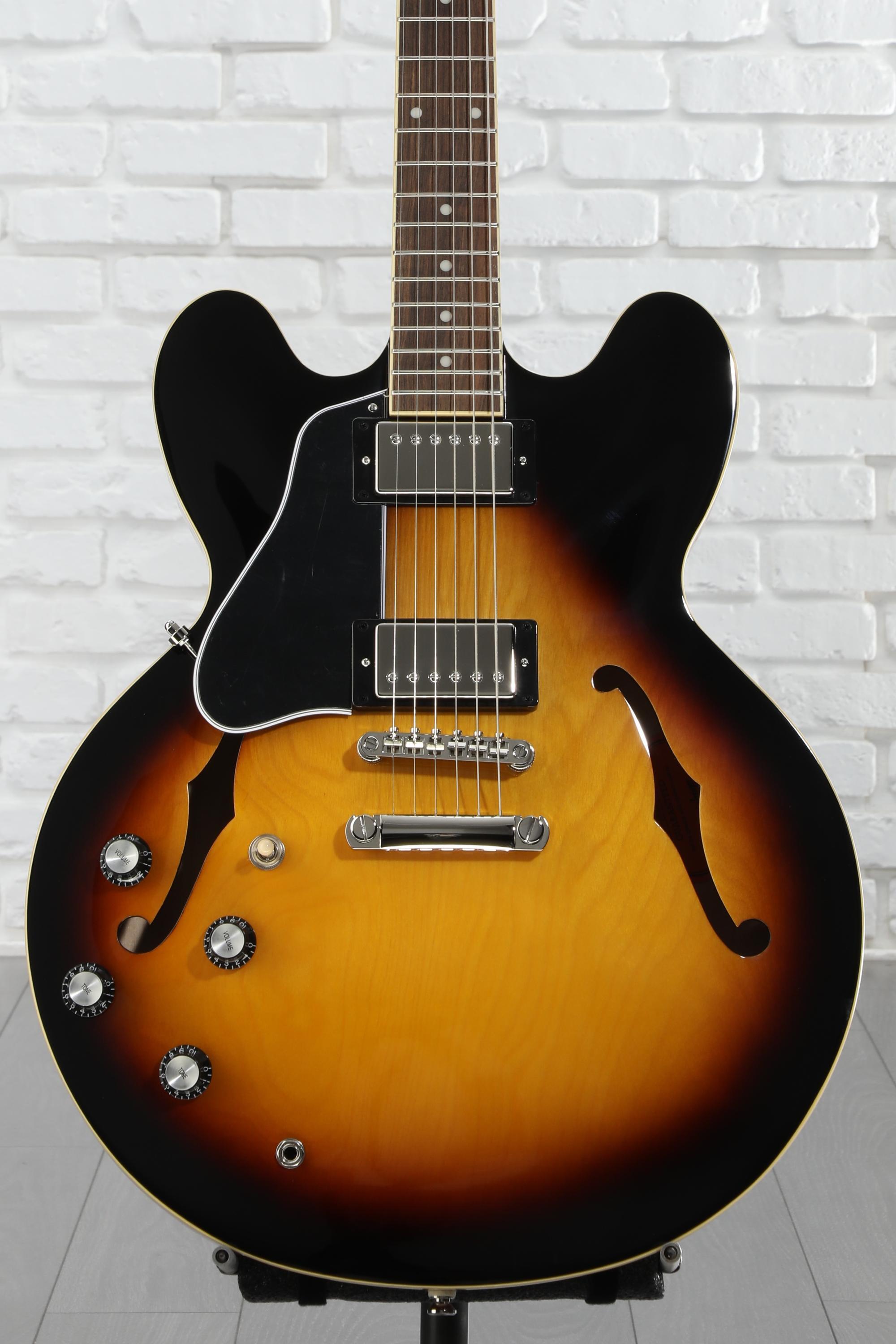 Epiphone es-335 サンバースト　レフティ Epiphone ES-335 Left-handed Semi-hollowbody Electric Guitar