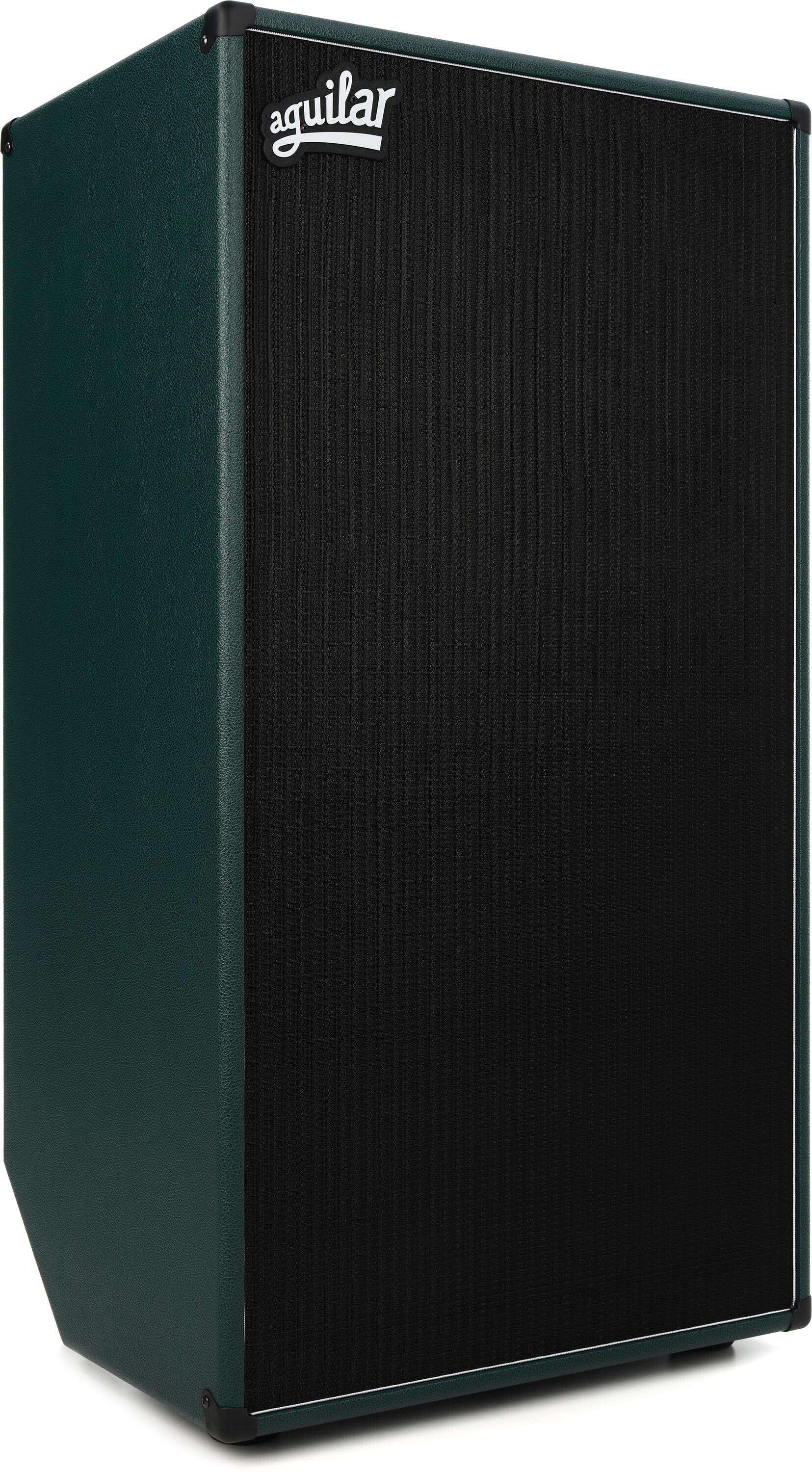 Aguilar DB 810 - 1400-watt 8 x 10-inch Bass Cabinet, Monster Green