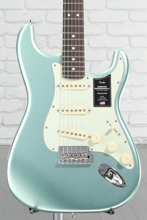 Fender American Professional II Stratocaster - Mystic Surf Green 