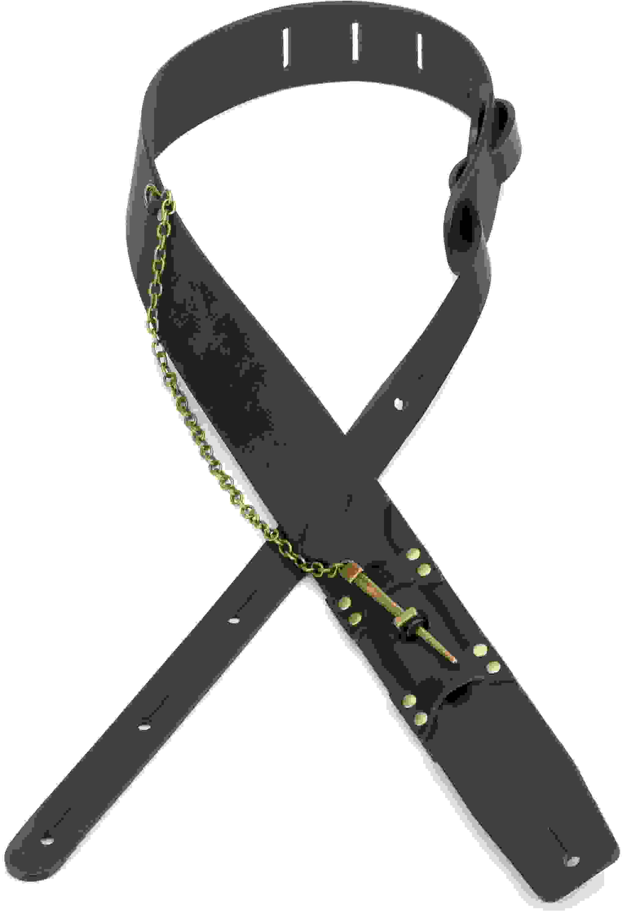 LM Products The Valkyrie Viking Series Leather Strap - Black