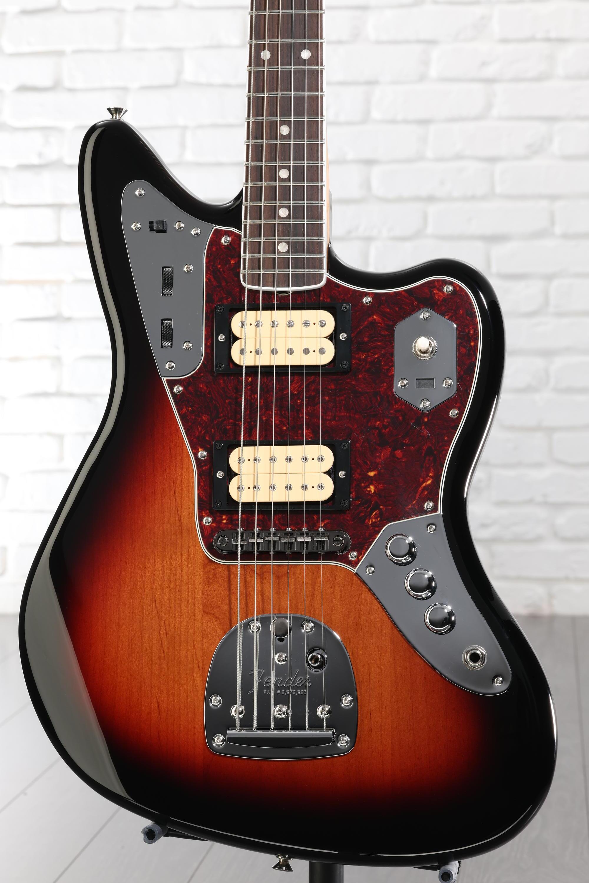 ギター FENDER  Cobain Jaguar NOS Fender Kurt Cobain Jaguar Electric Guitar - 3-Tone Sunburst