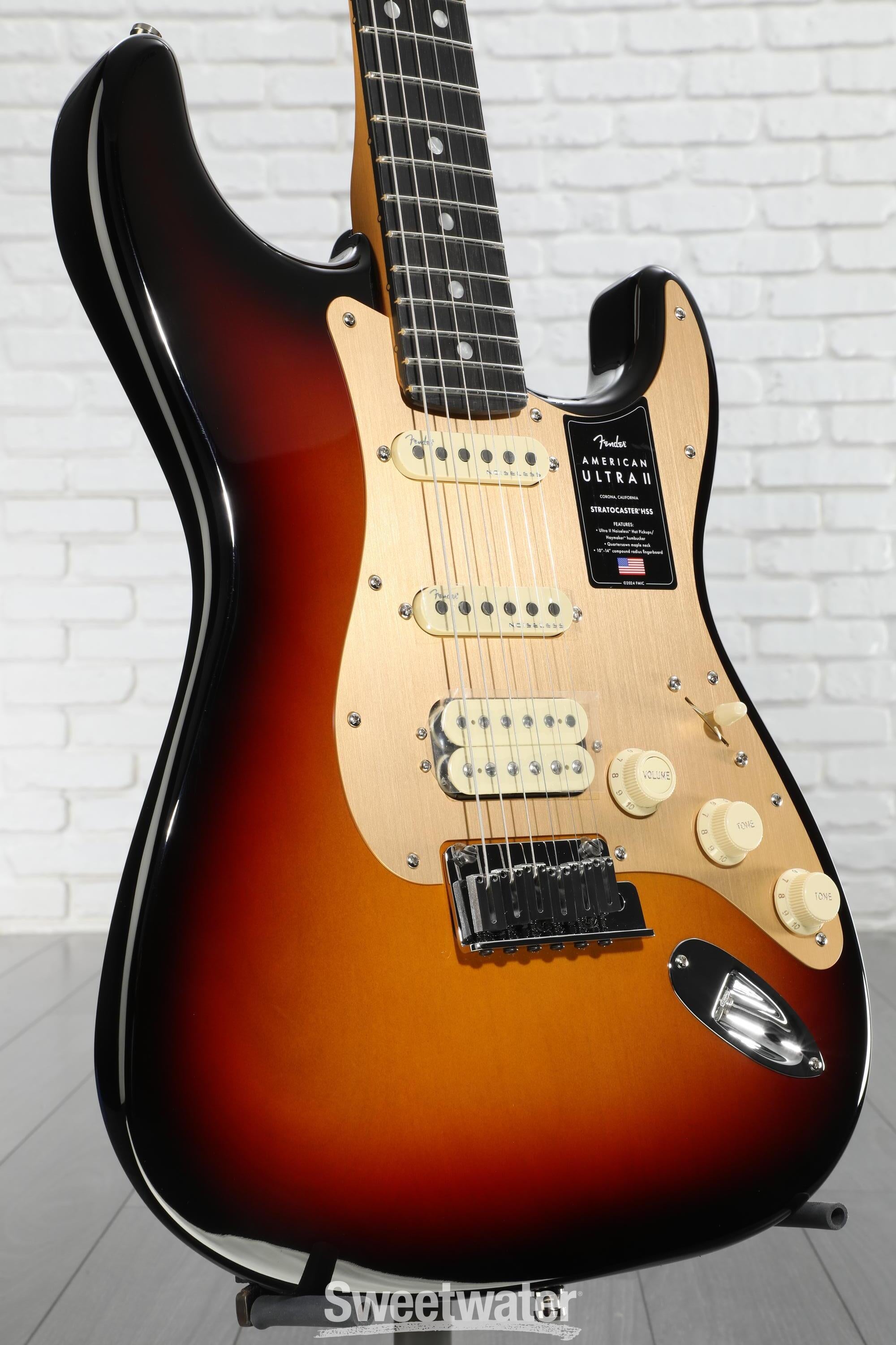 Fender American Ultra II Stratocaster HSS Electric Guitar