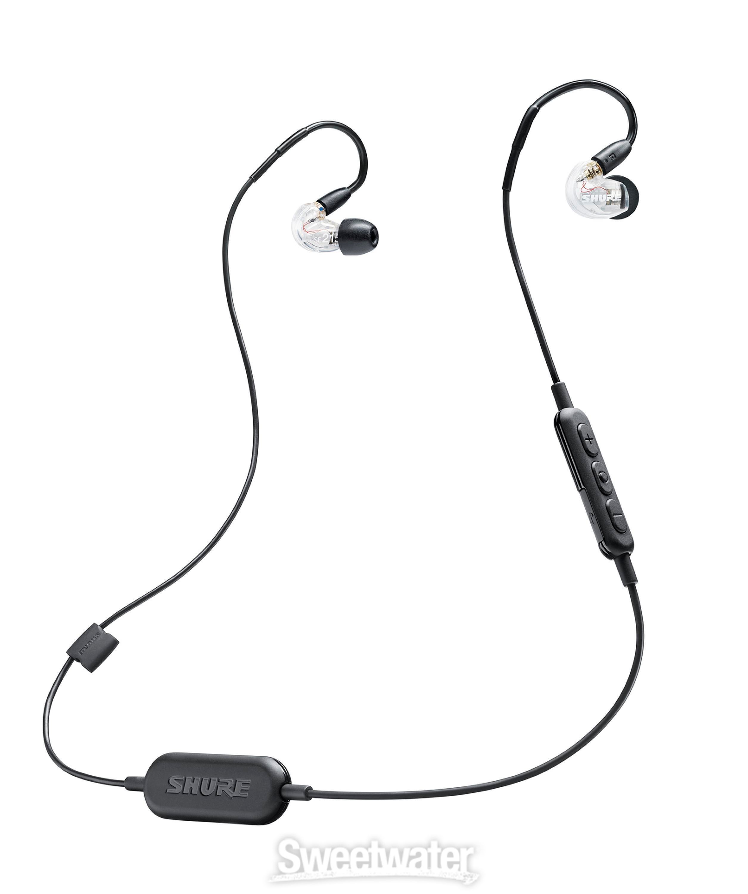 Shure SE215 Wireless Sound Isolating Earphones with Bluetooth