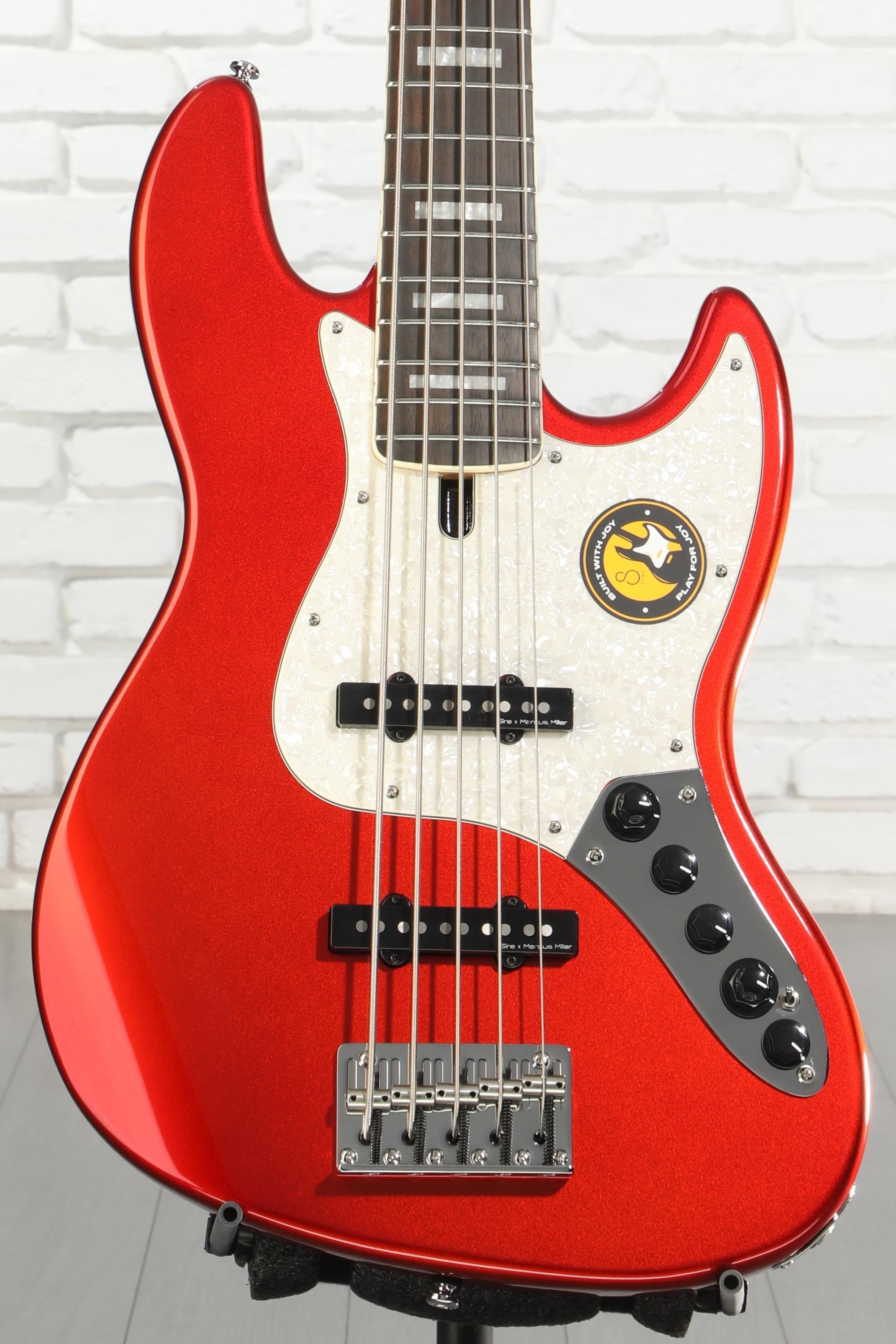 Sire Marcus Miller V7 Alder 5-string Bass Guitar - Bright Metallic