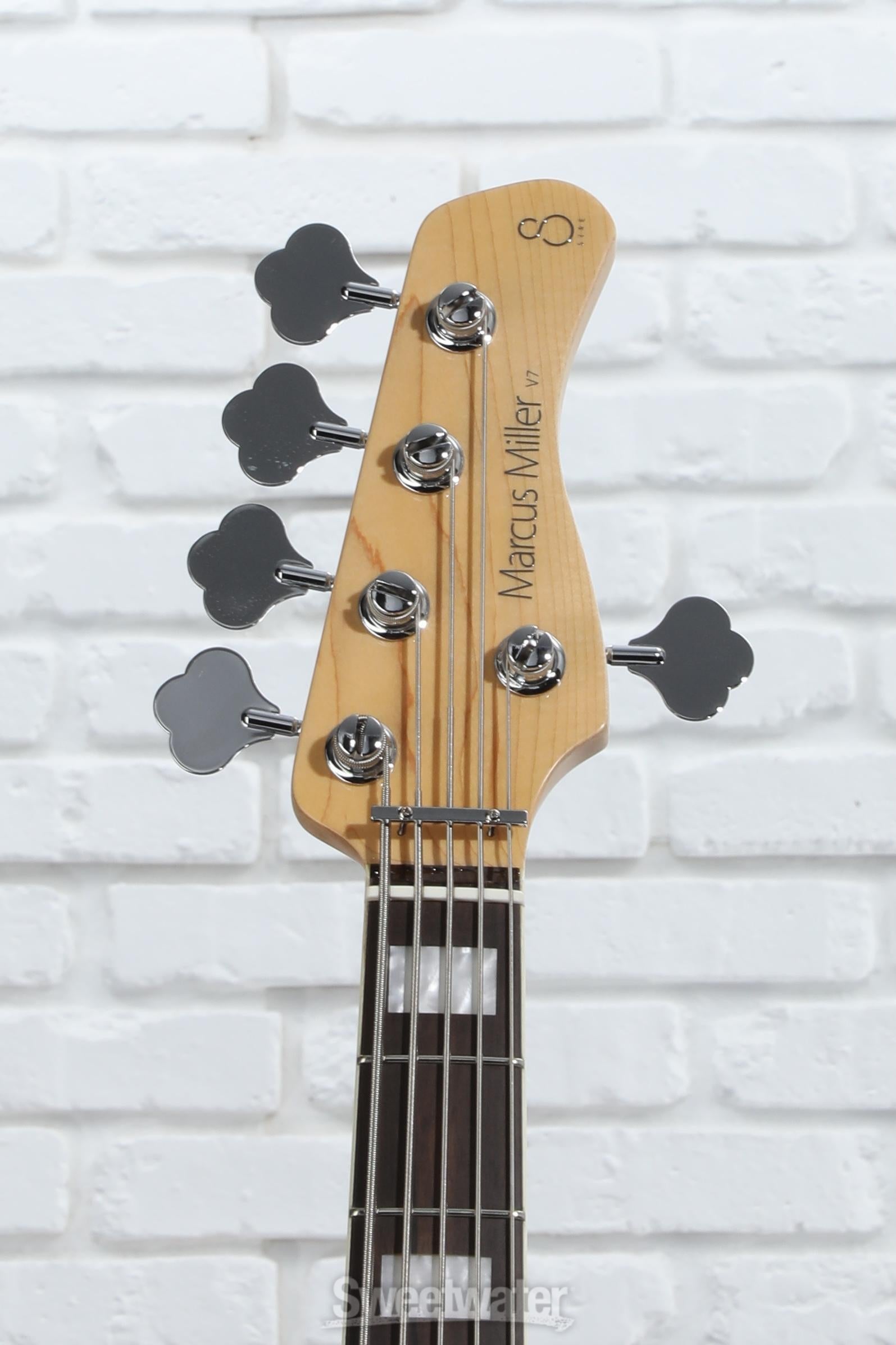 Sire Marcus Miller V7 Alder 5-string Bass Guitar - Antique White