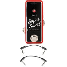 Product Image - This Item - Xotic Super Sweet Booster Mini Boost Pedal with EBS Patch Cables
