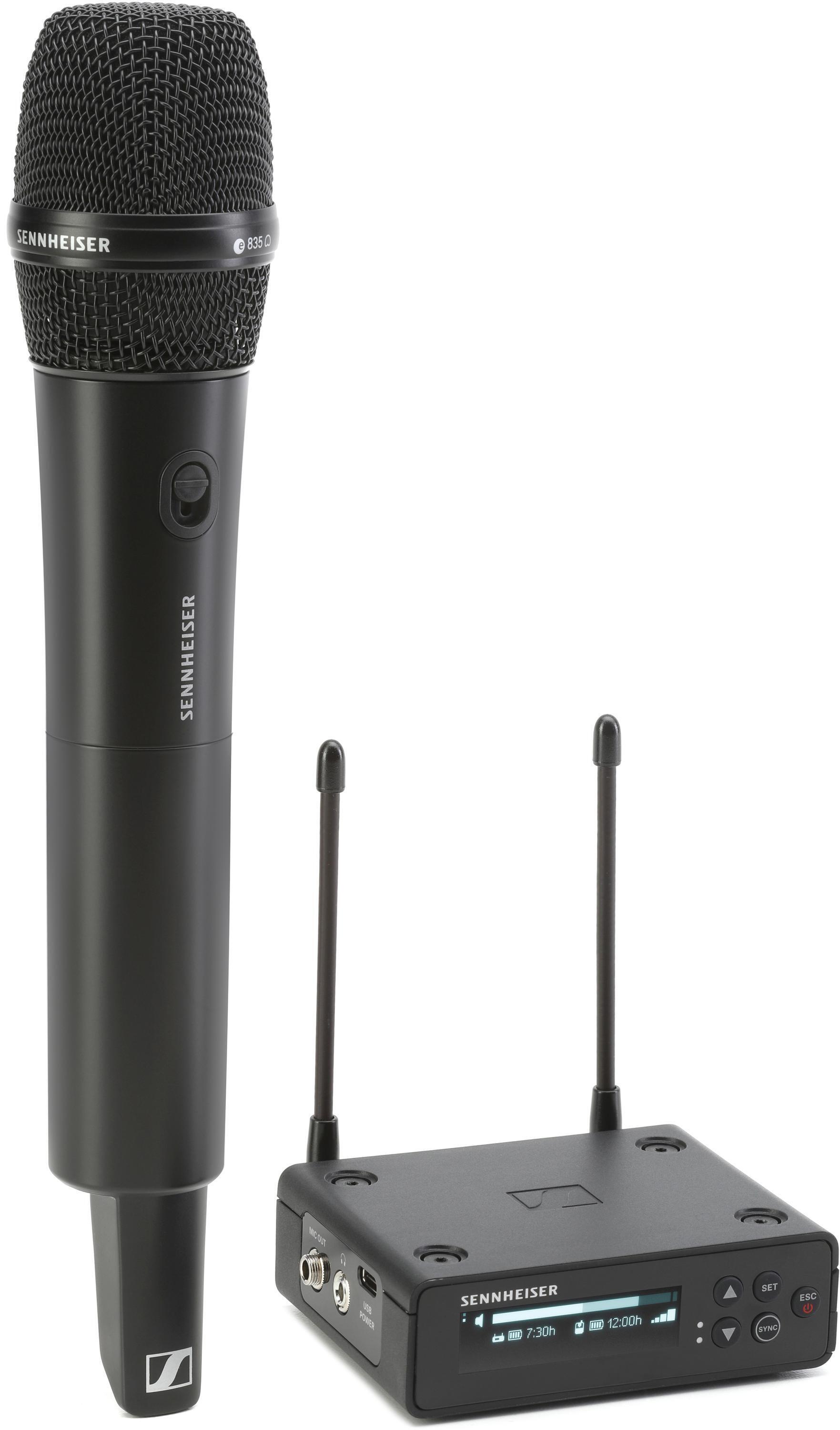 Sennheiser EW-DP 835 Wireless Handheld Microphone System R1-6 Band