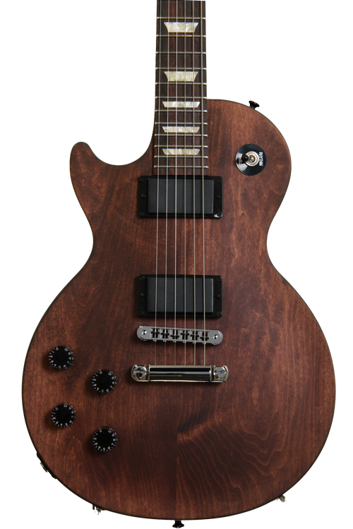 Gibson Les Paul LPJ Left Hand - Chocolate Satin