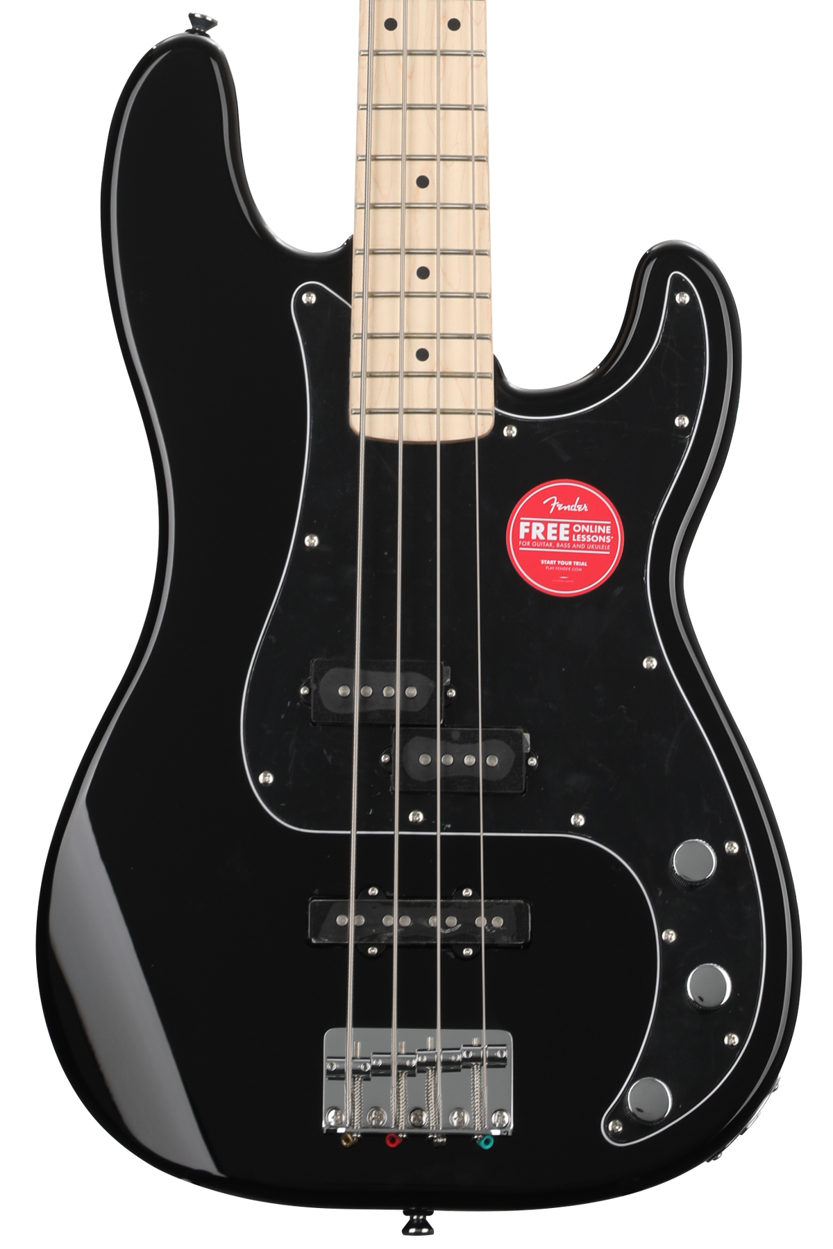 Squier Affinity Series Precision Bass Black with Maple Fingerboard