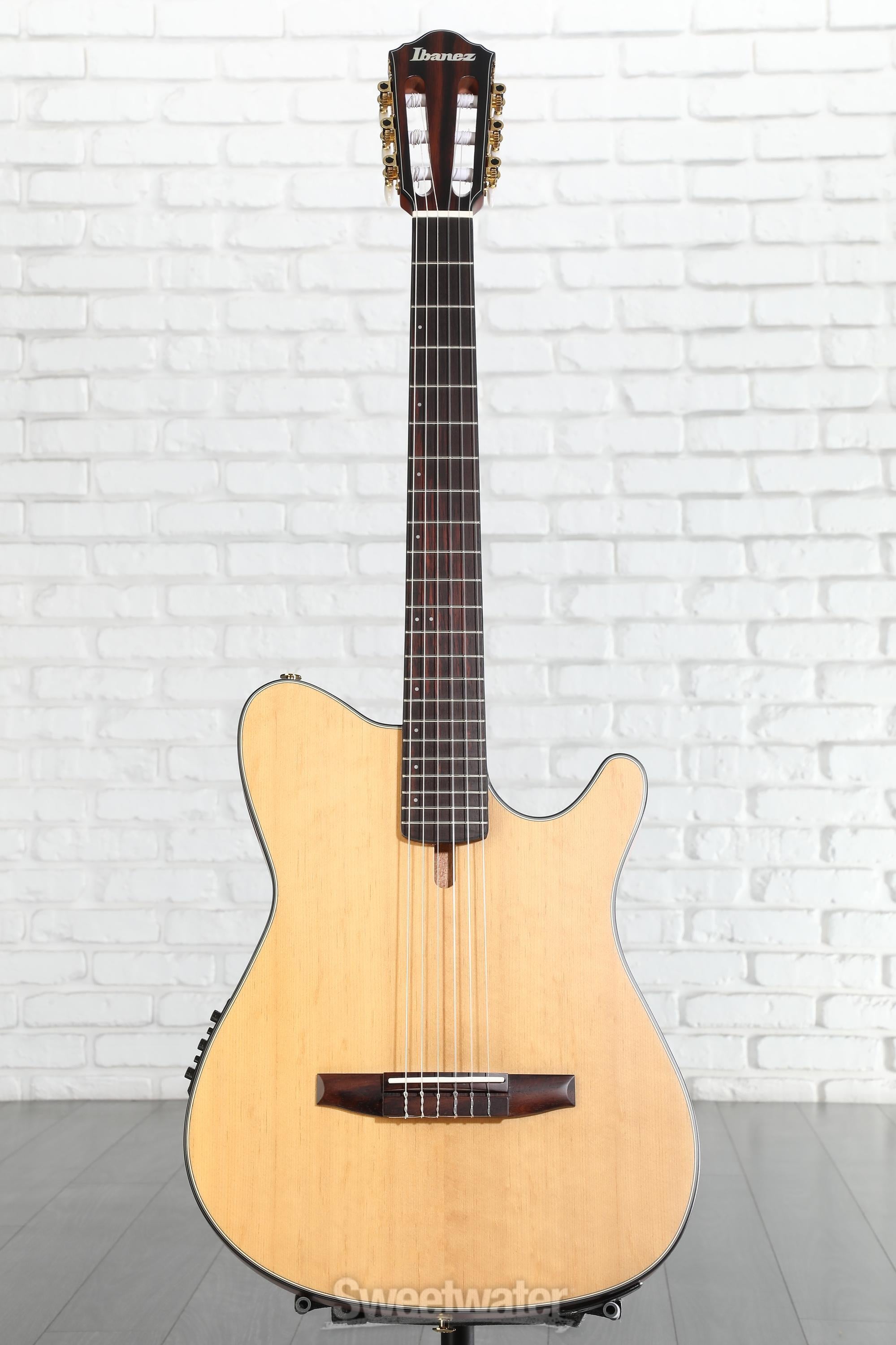 Ibanez FRH10N Thinline Nylon Acoustic-electric Guitar - Natural