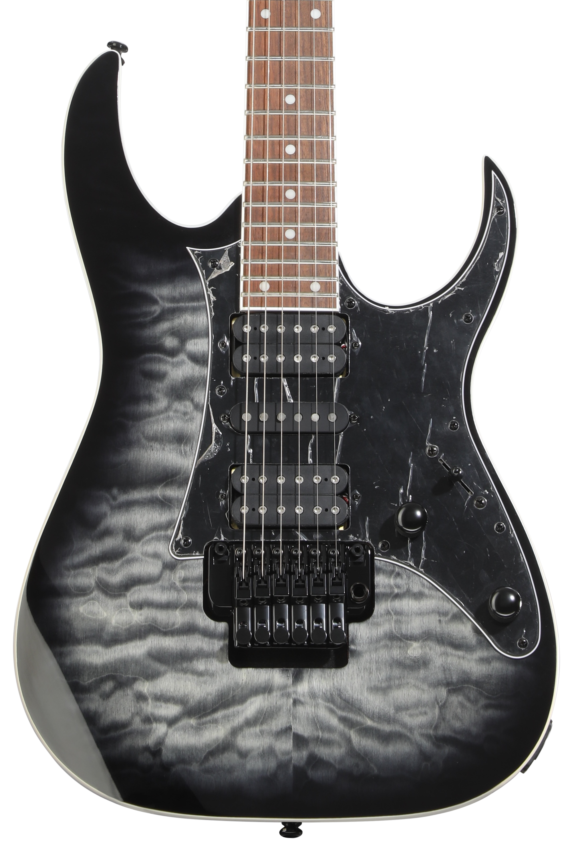 ギター Ibanez RG450QMB Transparent Gray Burst Ibanez - RG450QMB-TGB - Transparent Gray Burst – Steve's Music Store