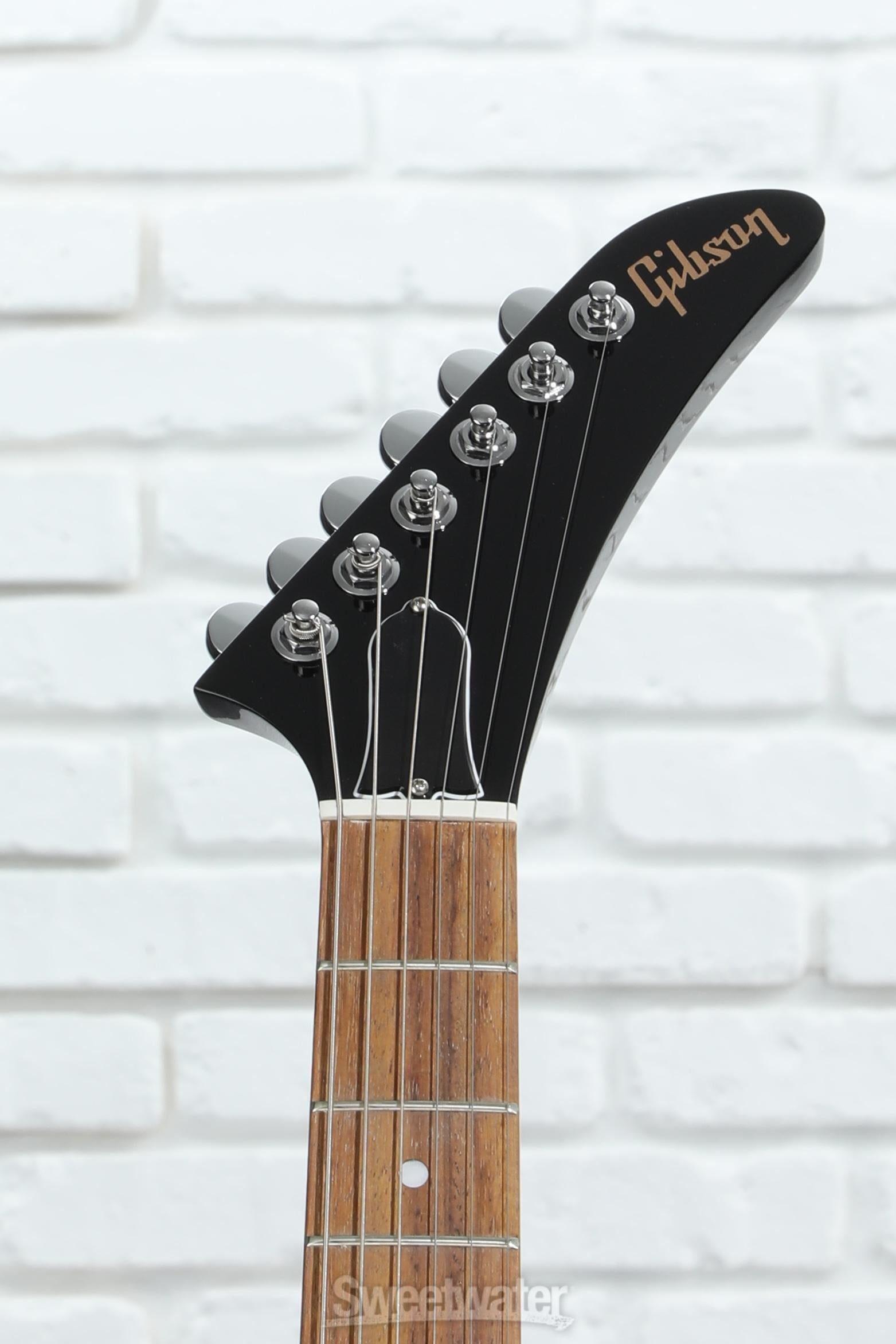 Gibson 80s Explorer Solidbody Electric Guitar - Ebony