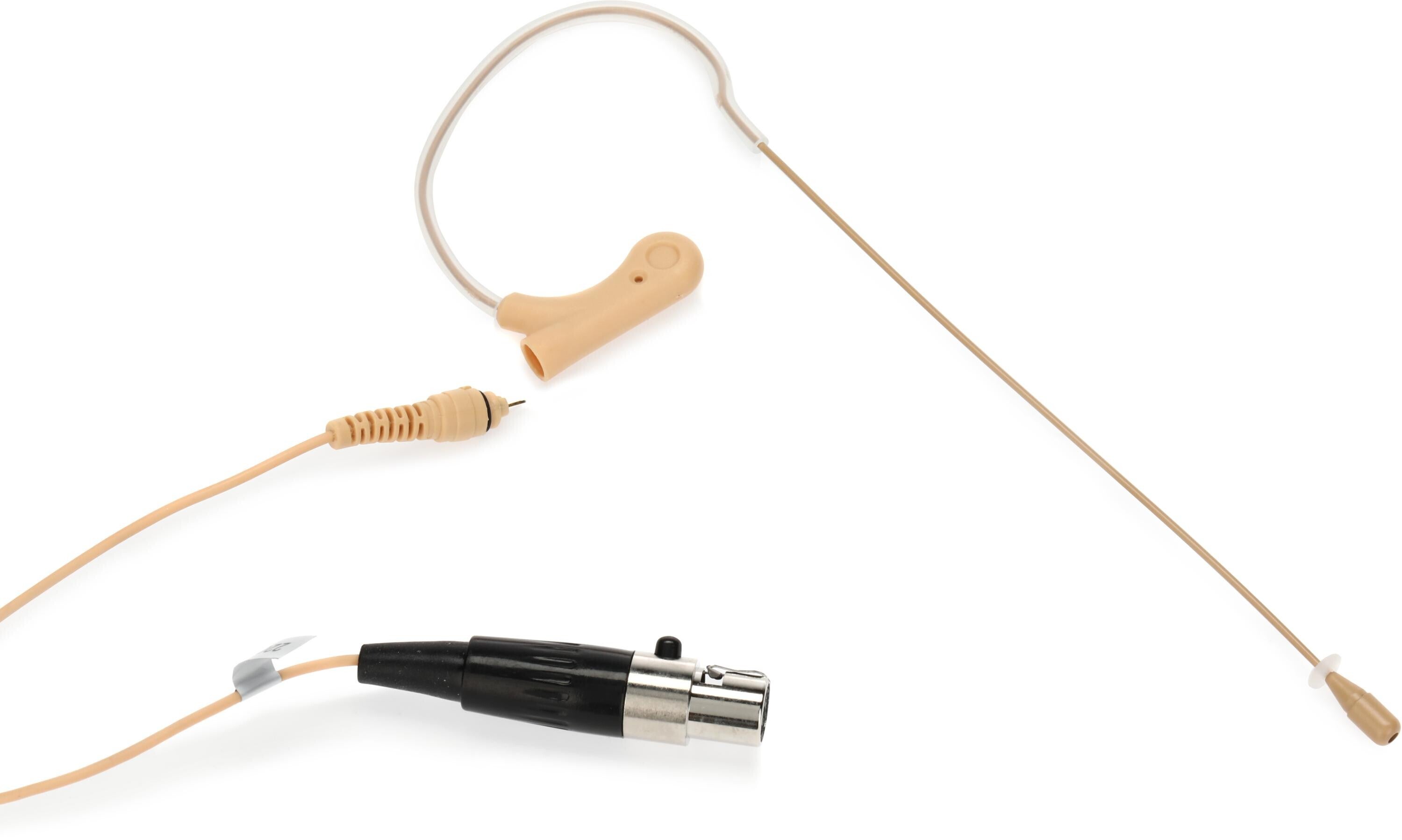 Acacia Audio LIZ Diamond Headworn Microphone for Shure Wireless Tan