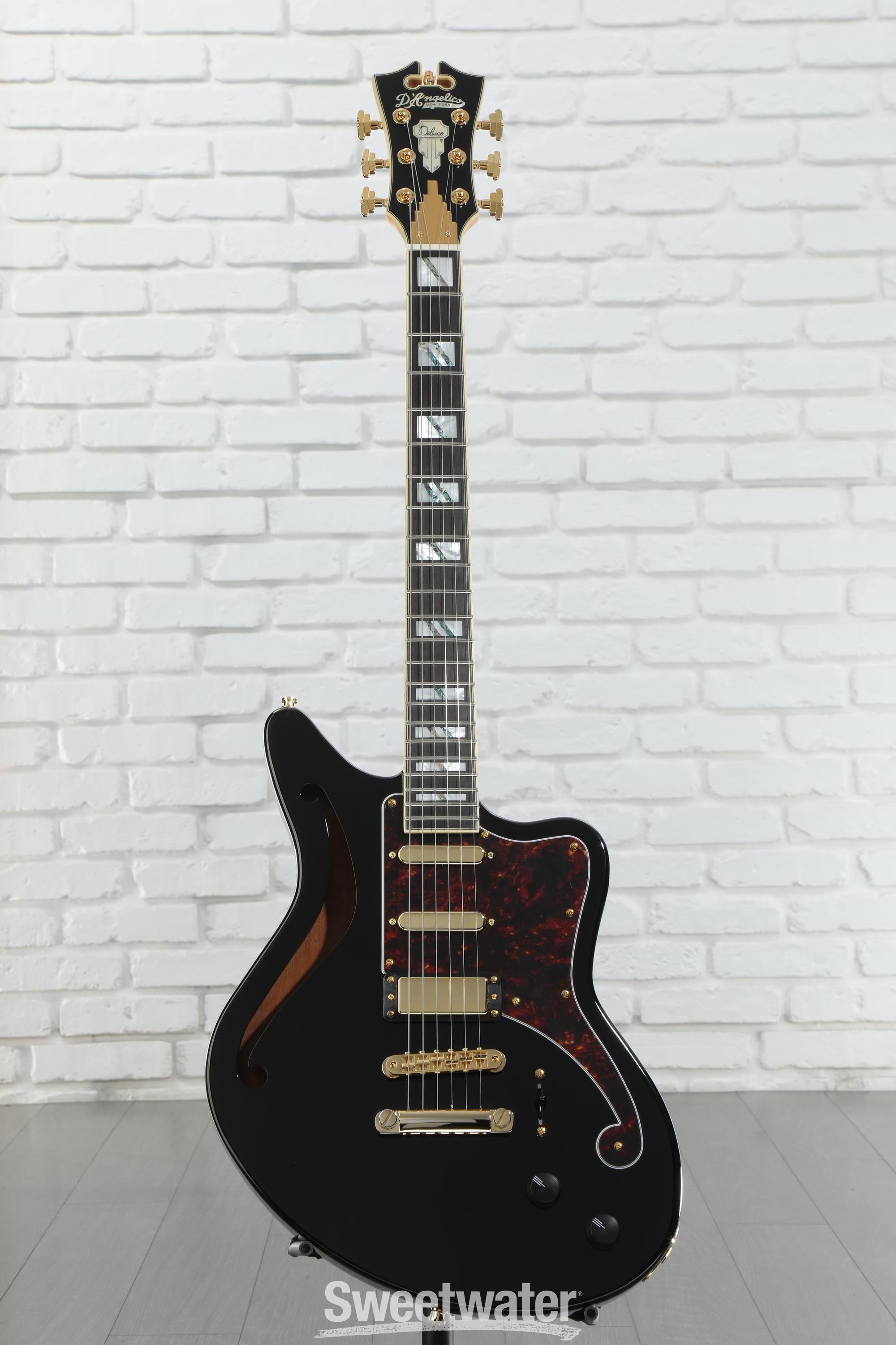 大人気定番商品 D'Angelico Deluxe Bedford SH Semi-hollowbody Electric Guitar ギター