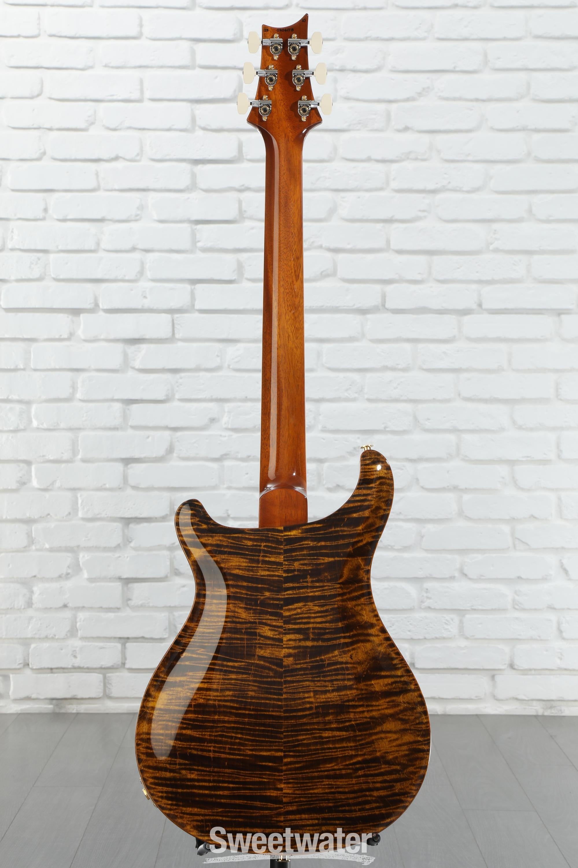 PRS McCarty 594 Hollowbody II 10-Top Electric Guitar - Black Gold