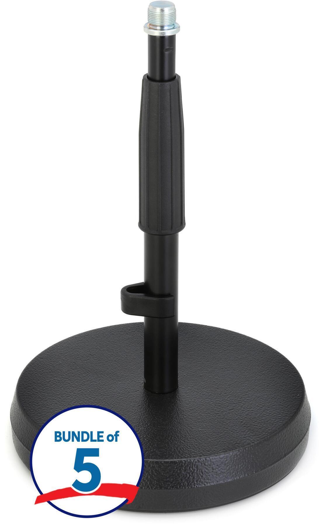 Photo of K&M 23325 Table/Floor Microphone Stand (5-pack)