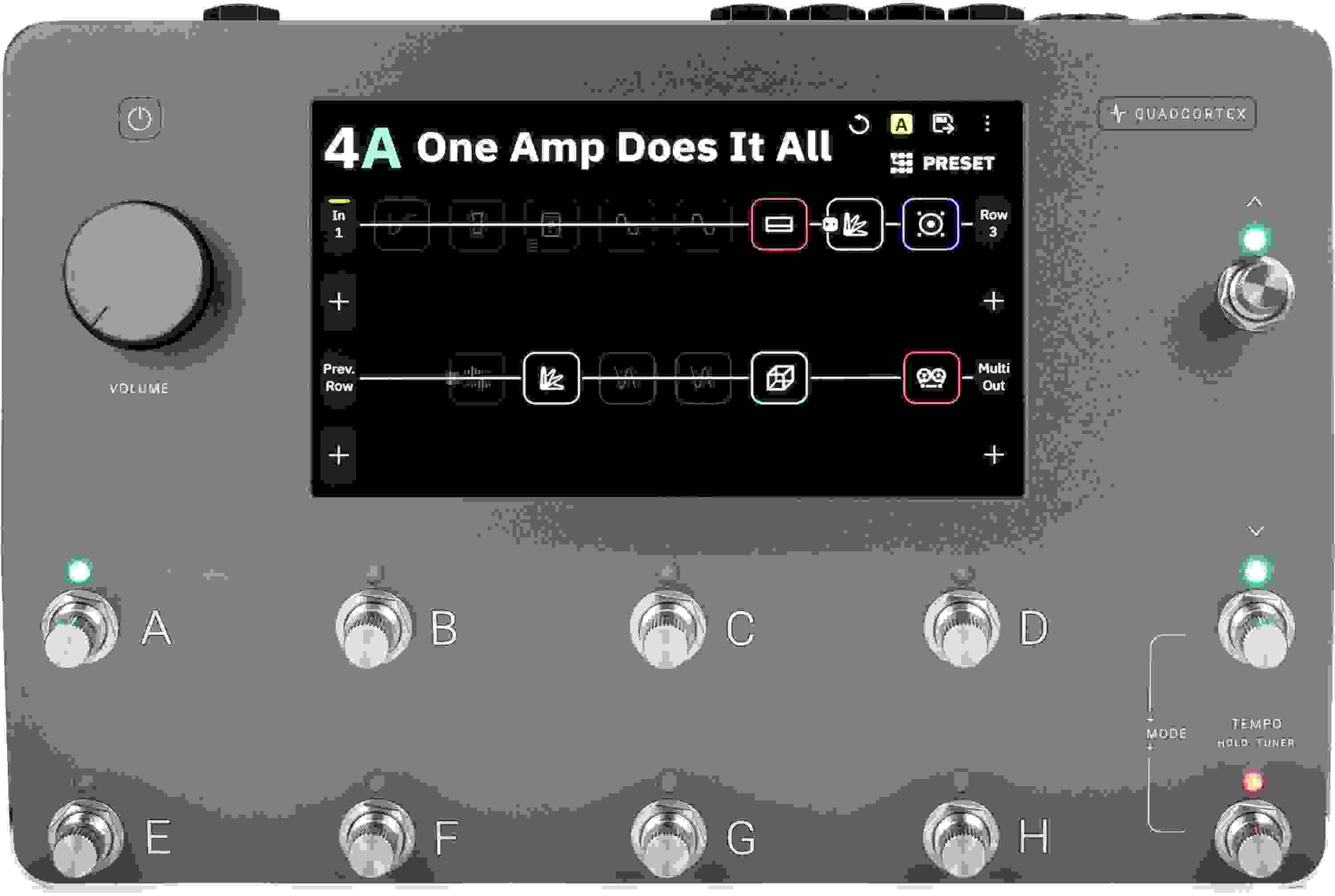Neural DSP Quad Cortex Digital Amp Modeling and Multi-Effects Floorboard with Neural Capture Technology